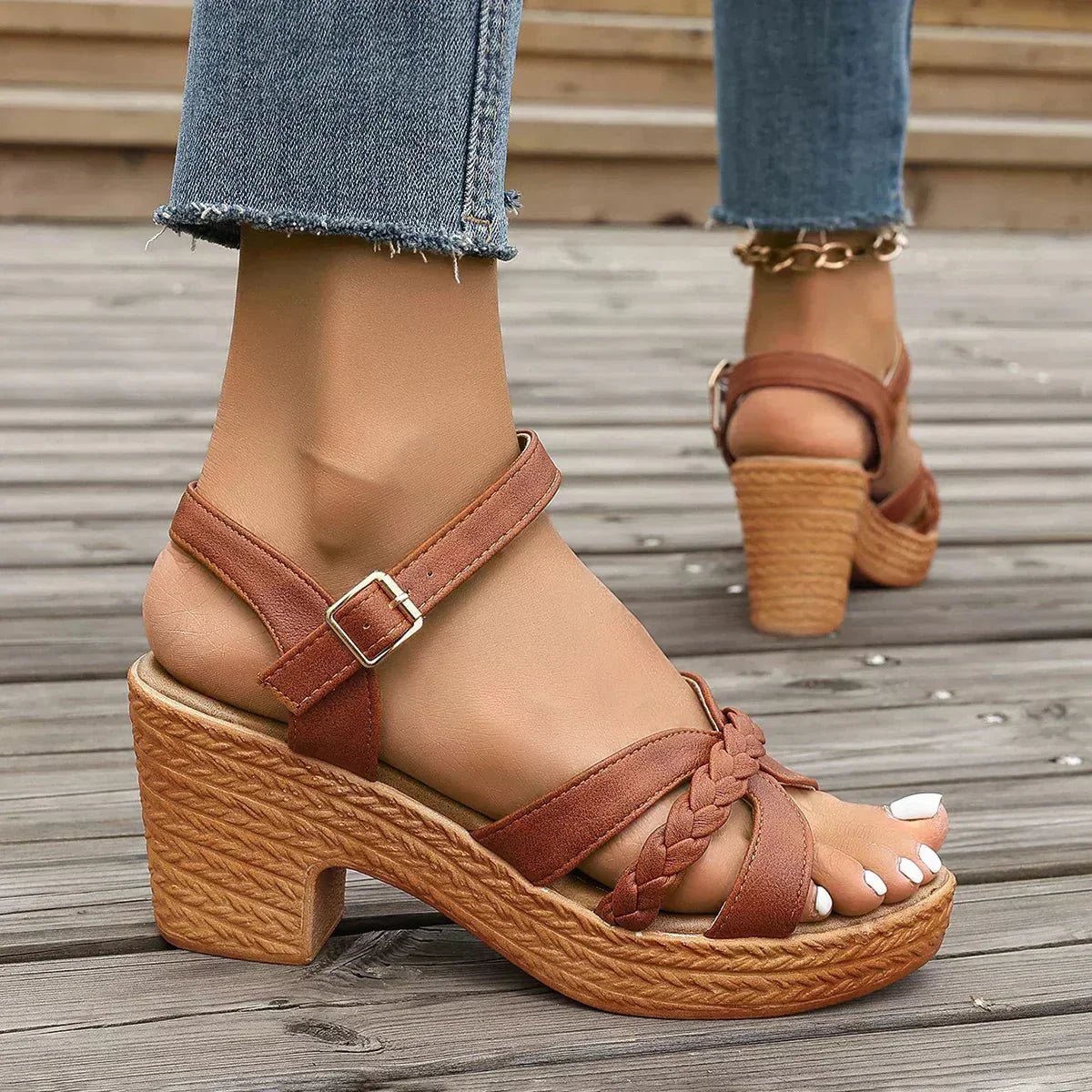 Nerina | Orthopedic Fashion Sandals - Nora & Ivy Boutique
