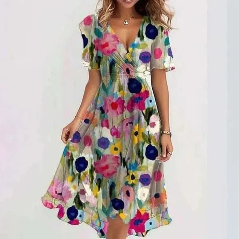 Lyka | Summer Bloom Dress - Nora & Ivy Boutique