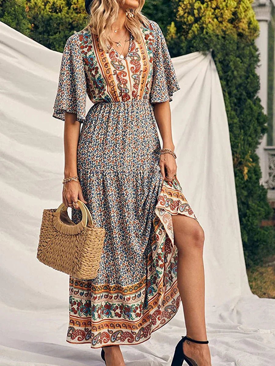 Rumi | Boho Summer Elegance Dress - Nora & Ivy Boutique