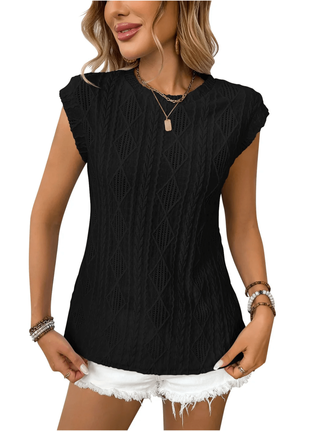 DELICE™ – Lightweight Knit Chic Tee - Nora & Ivy Boutique