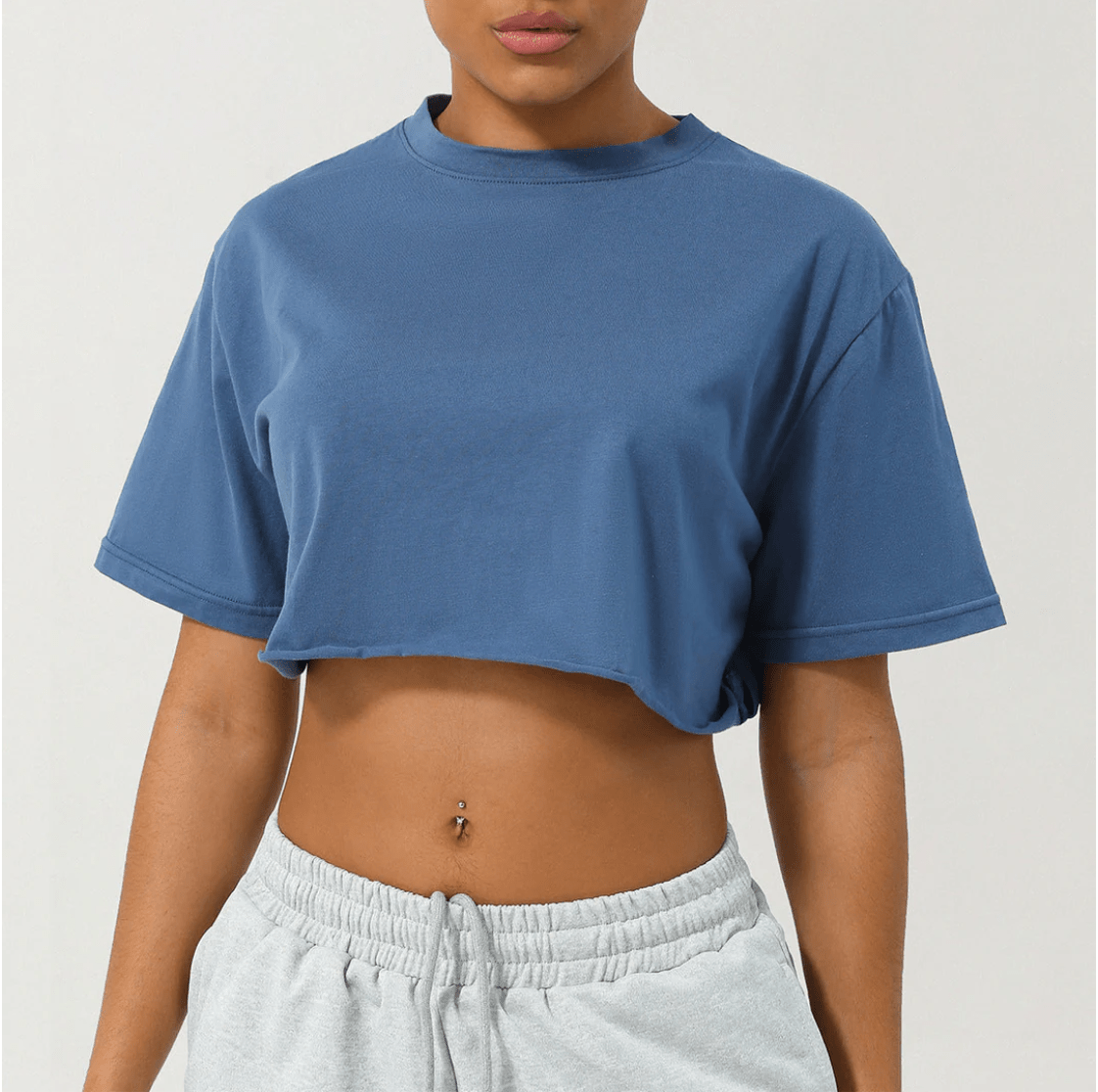 CASSIA™ – Relaxed Fit Crop Tee - Nora & Ivy Boutique