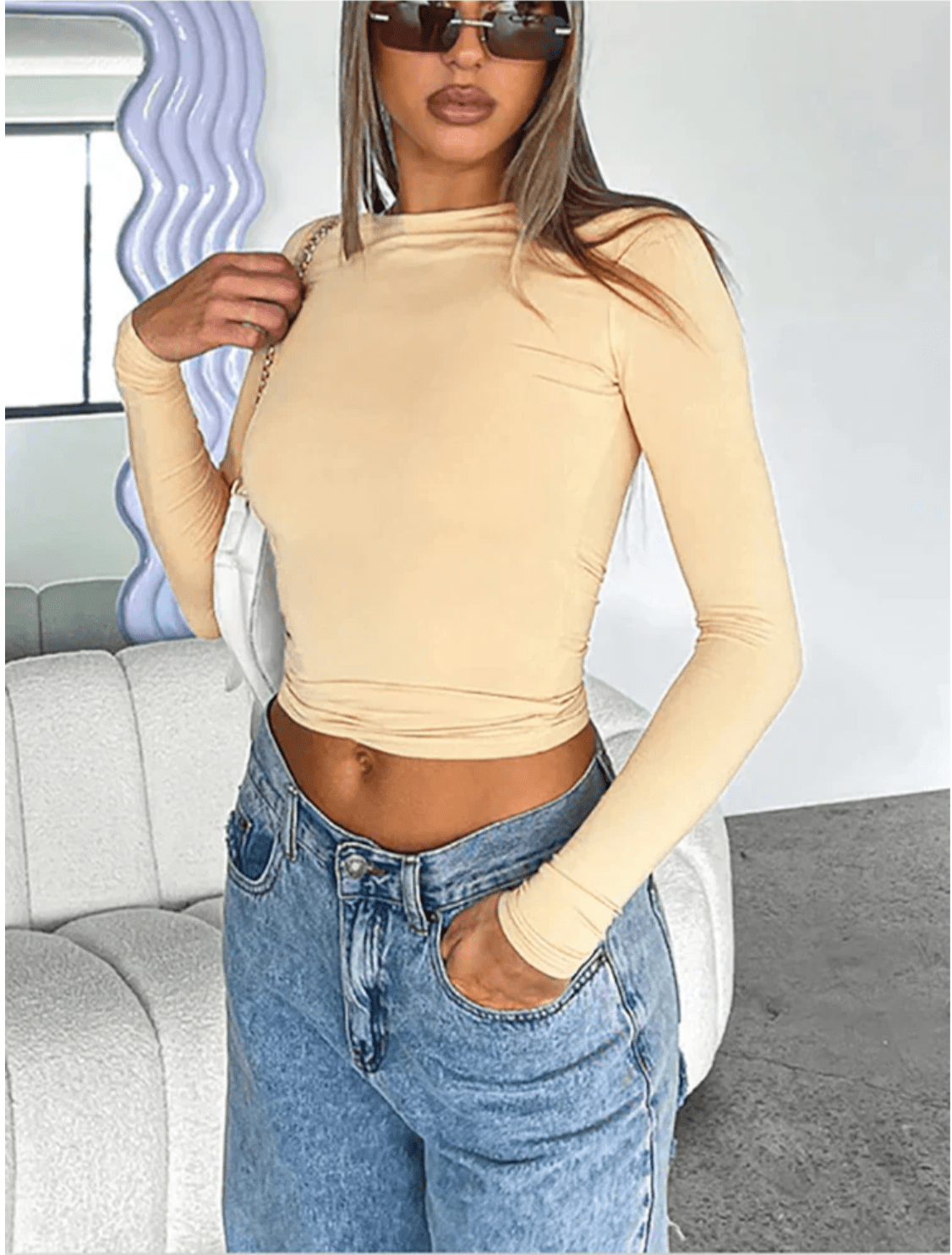 ELSPETH™ | Minimalist Casual Top - Nora & Ivy Boutique