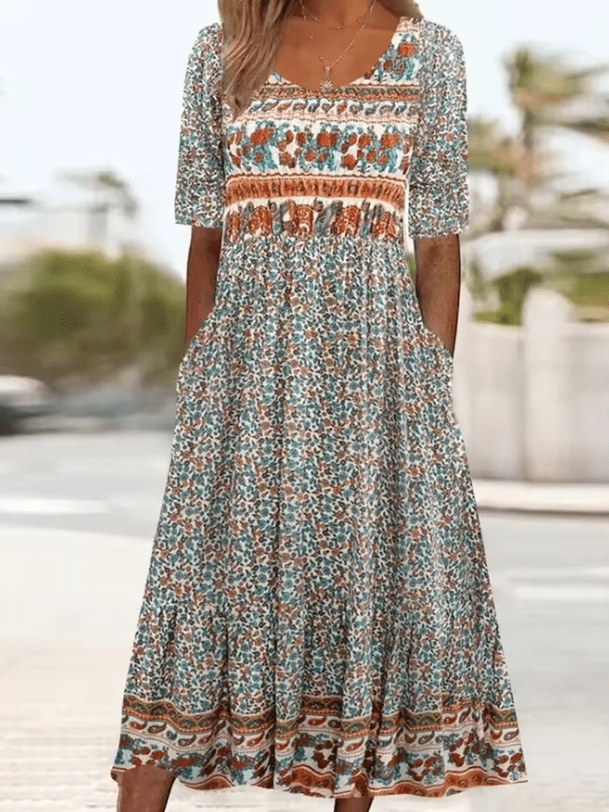 Ezra | Bohemian Garden Dress - Nora & Ivy Boutique