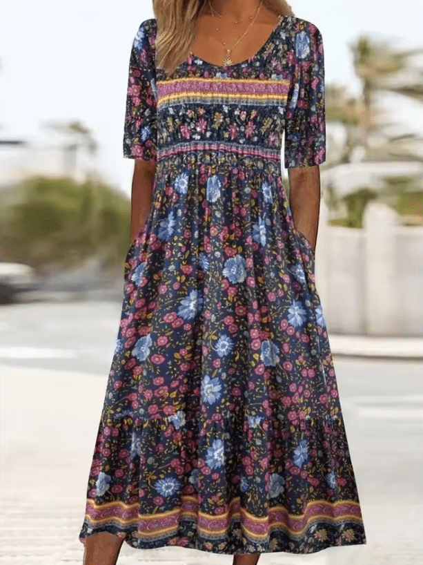 Ezra | Bohemian Garden Dress - Nora & Ivy Boutique