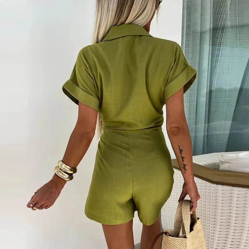 Mola | Elegant Chic Playsuit - Nora & Ivy Boutique