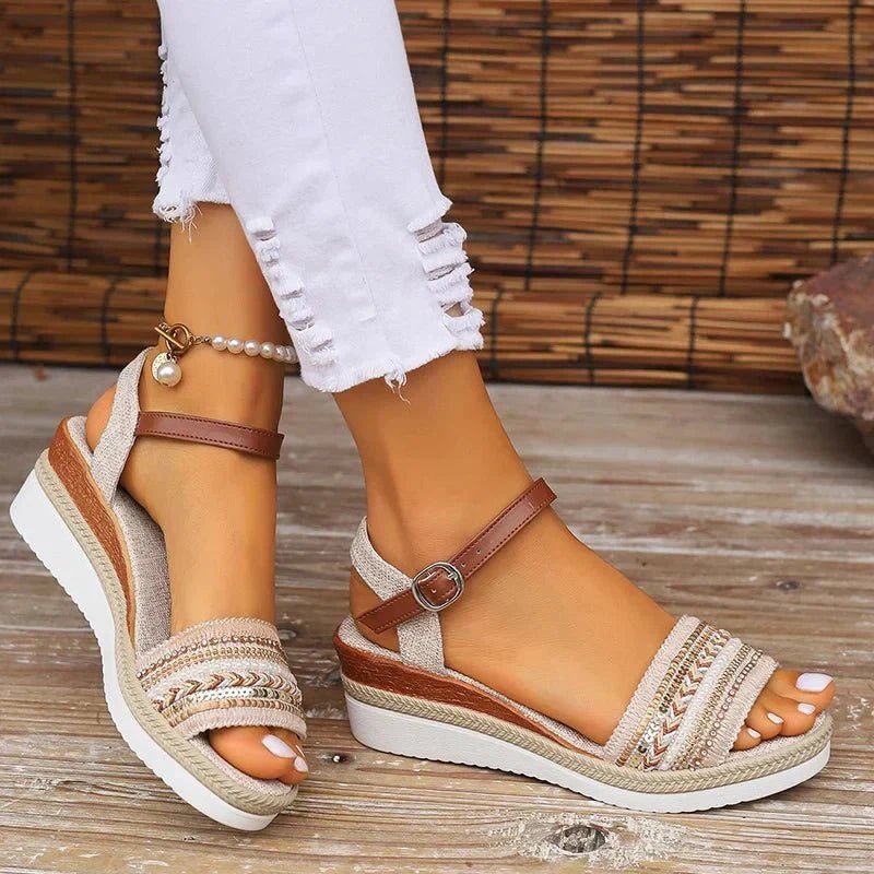 Dixie | Seaside Breeze Sandals - Nora & Ivy Boutique