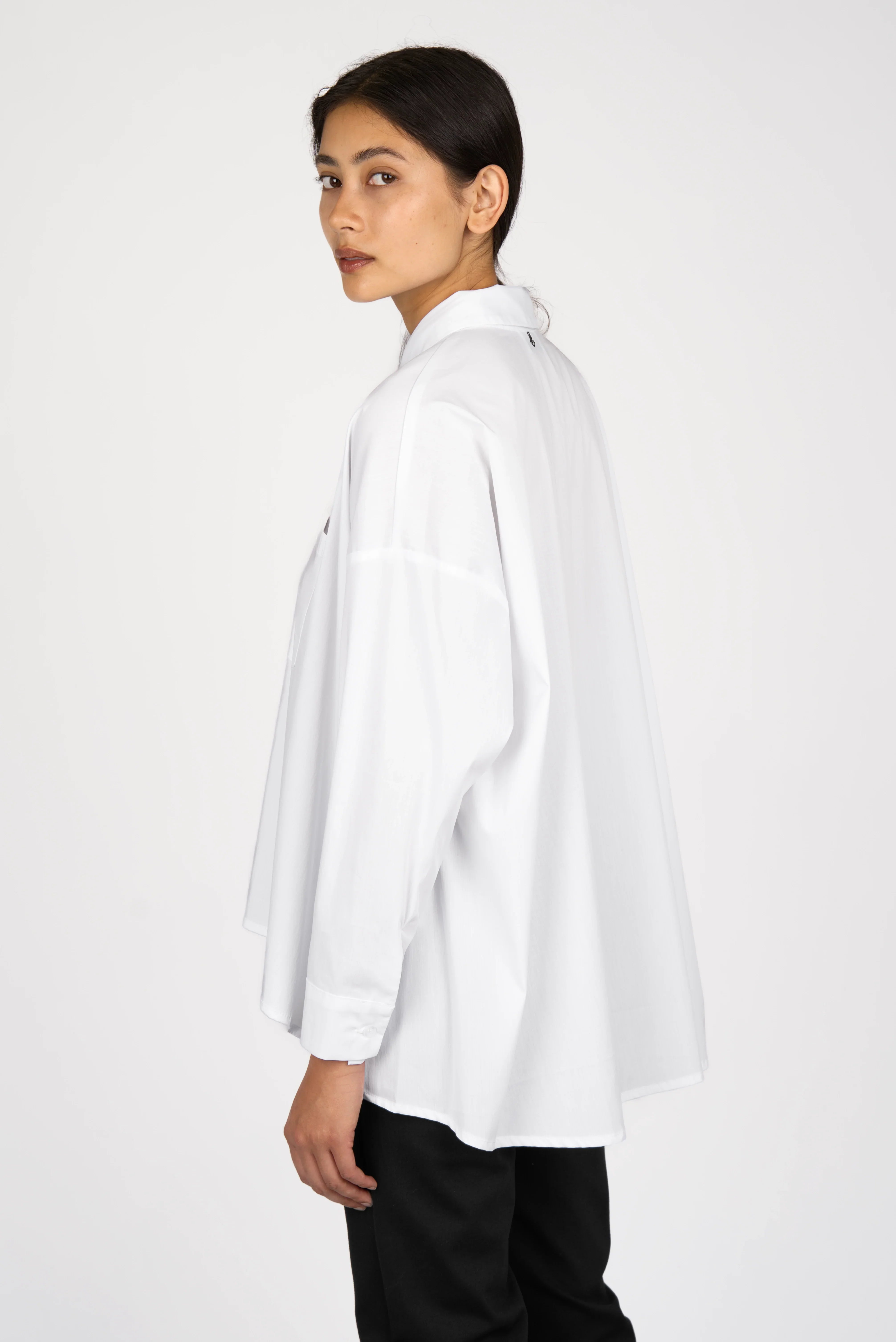 TIALY oversized blouse in poplin