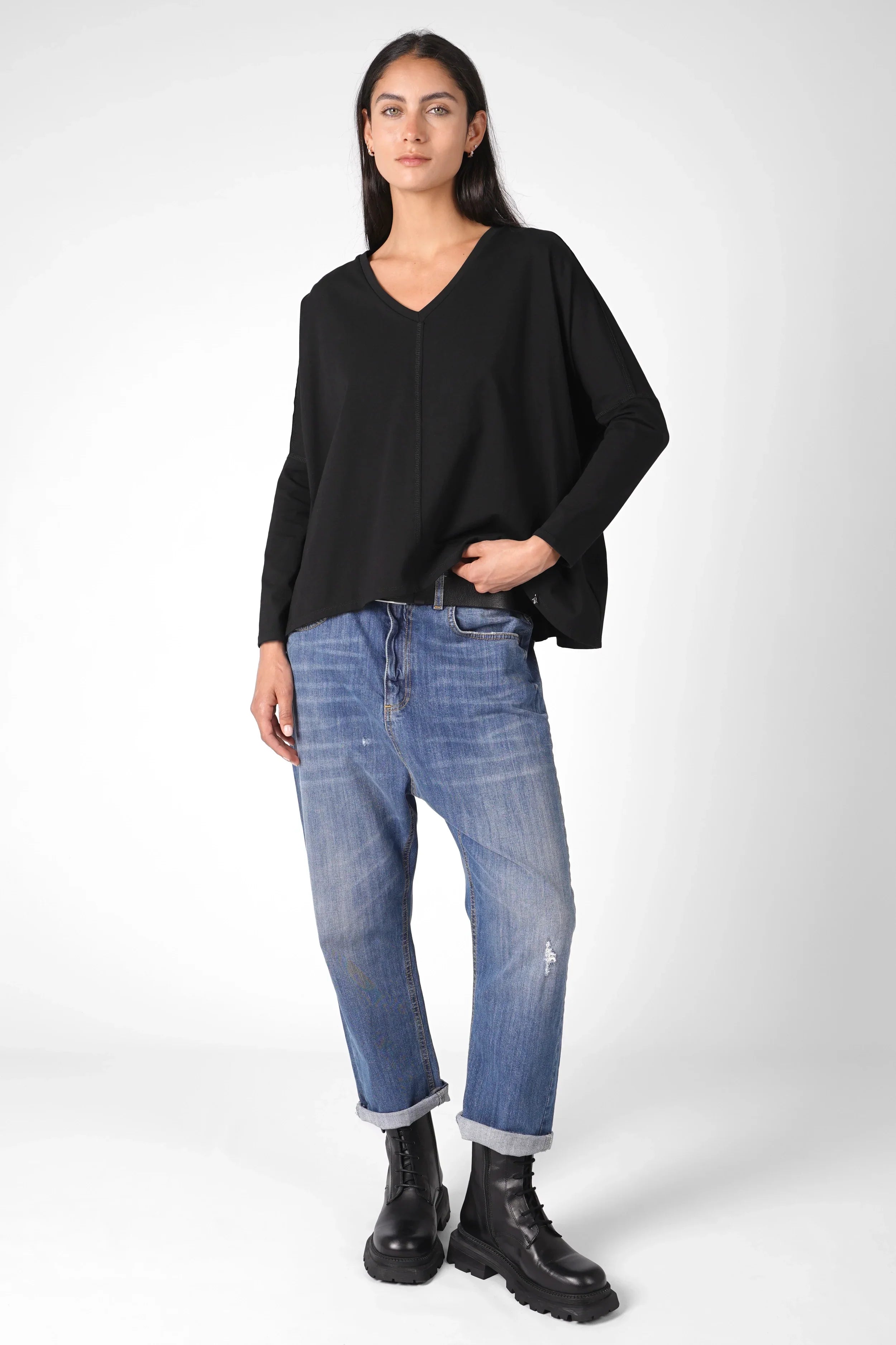 TIDA long-sleeved blouse shirt