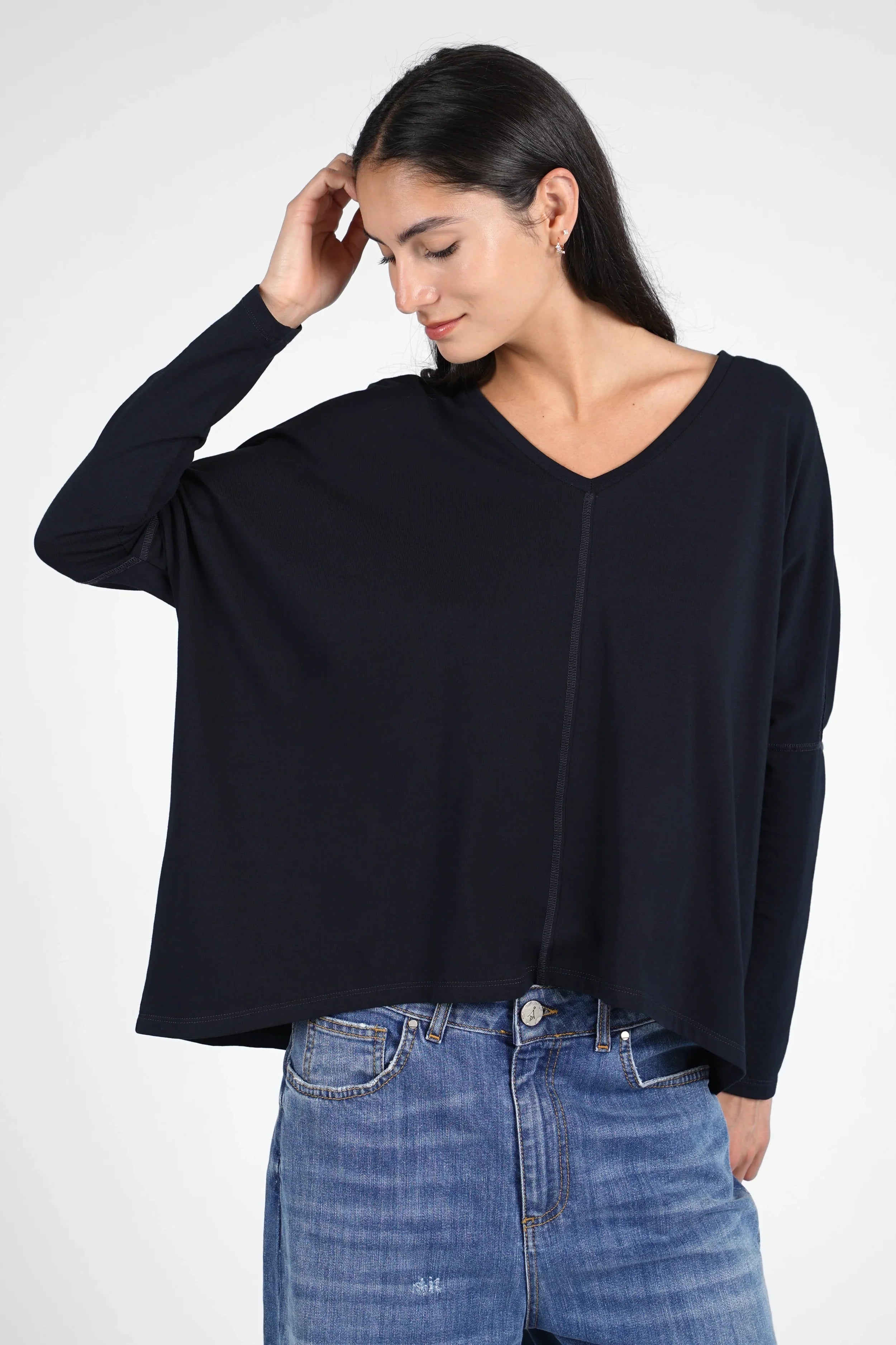 TIDA long-sleeved blouse shirt