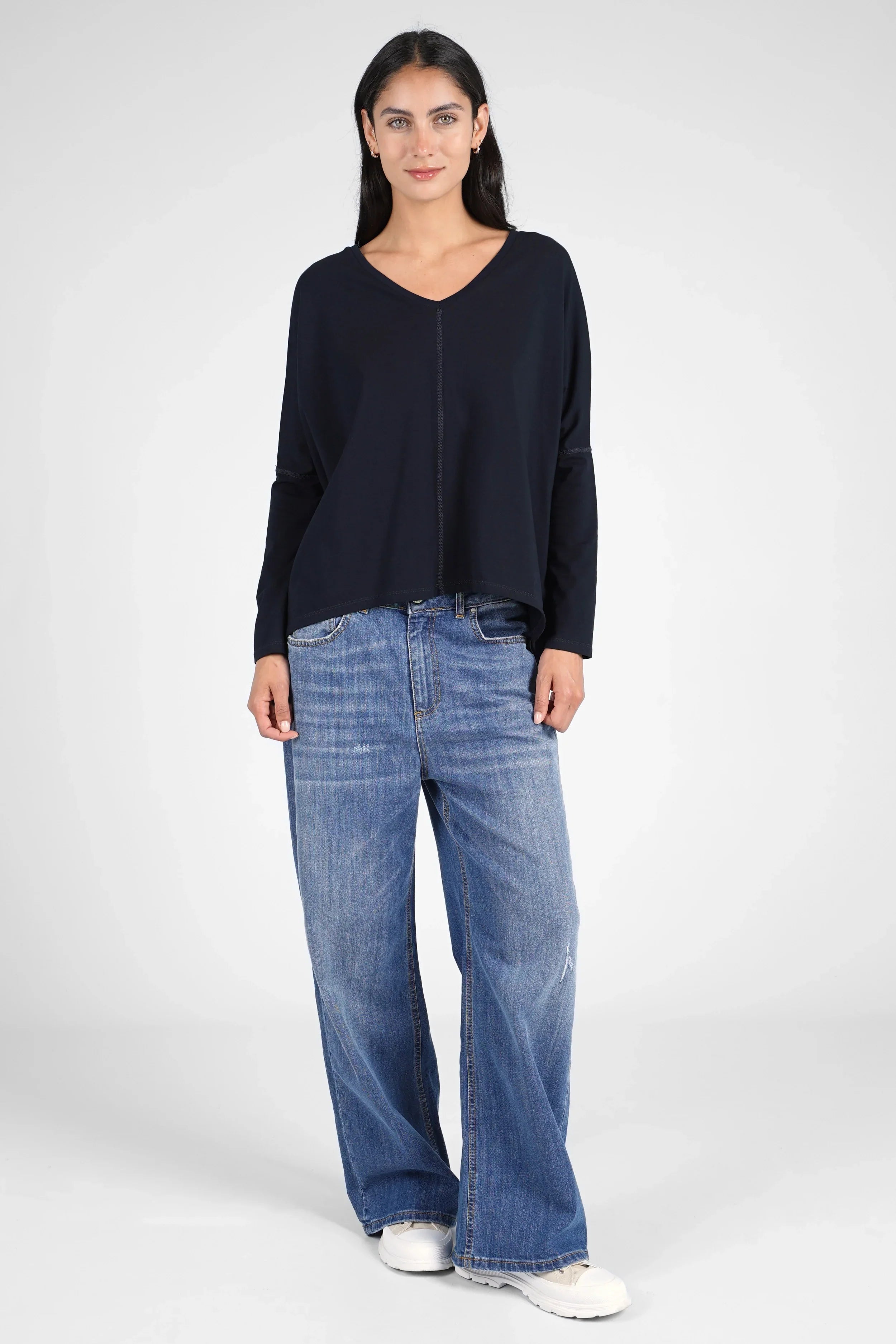 TIDA long-sleeved blouse shirt