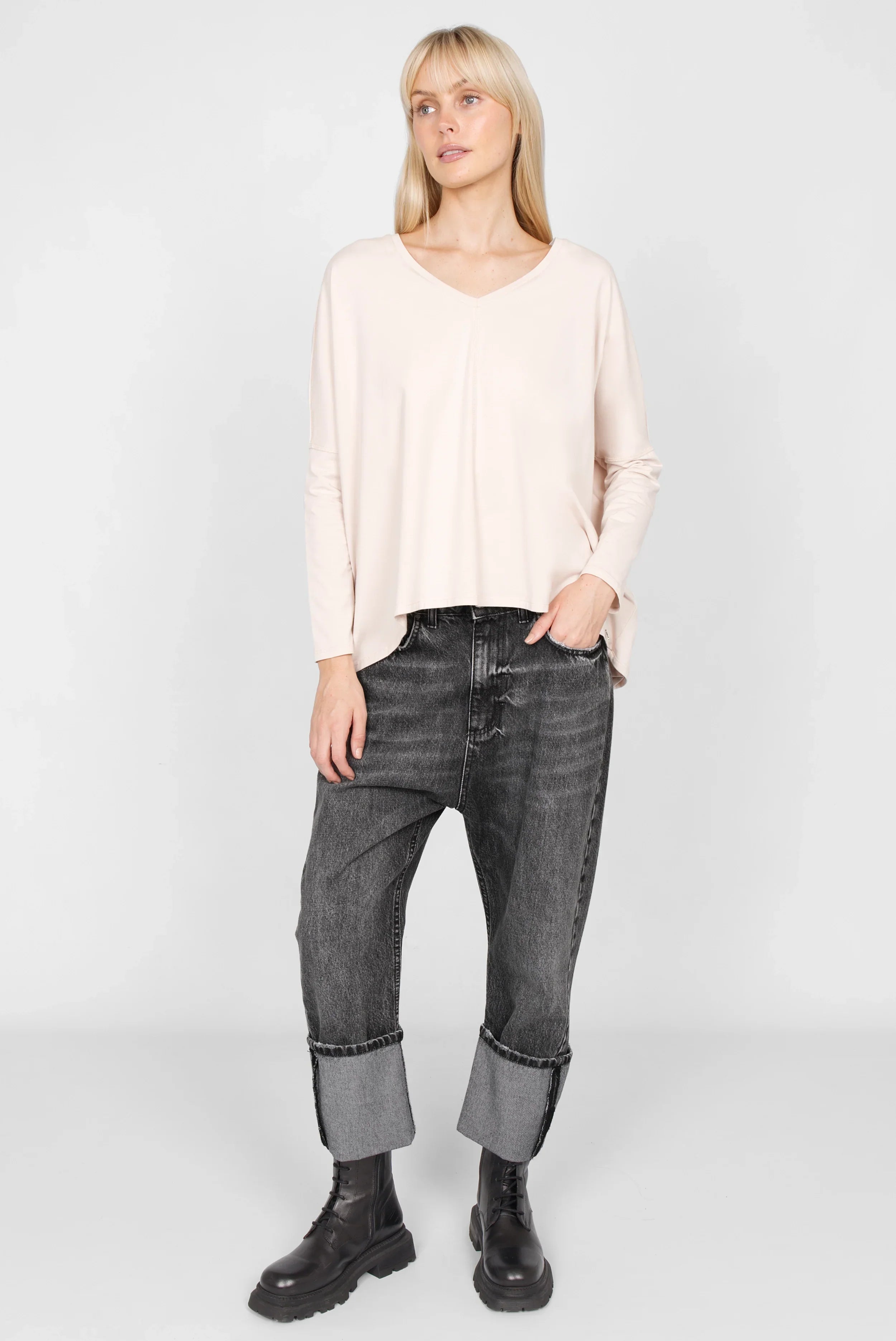 TIDA long-sleeved blouse shirt