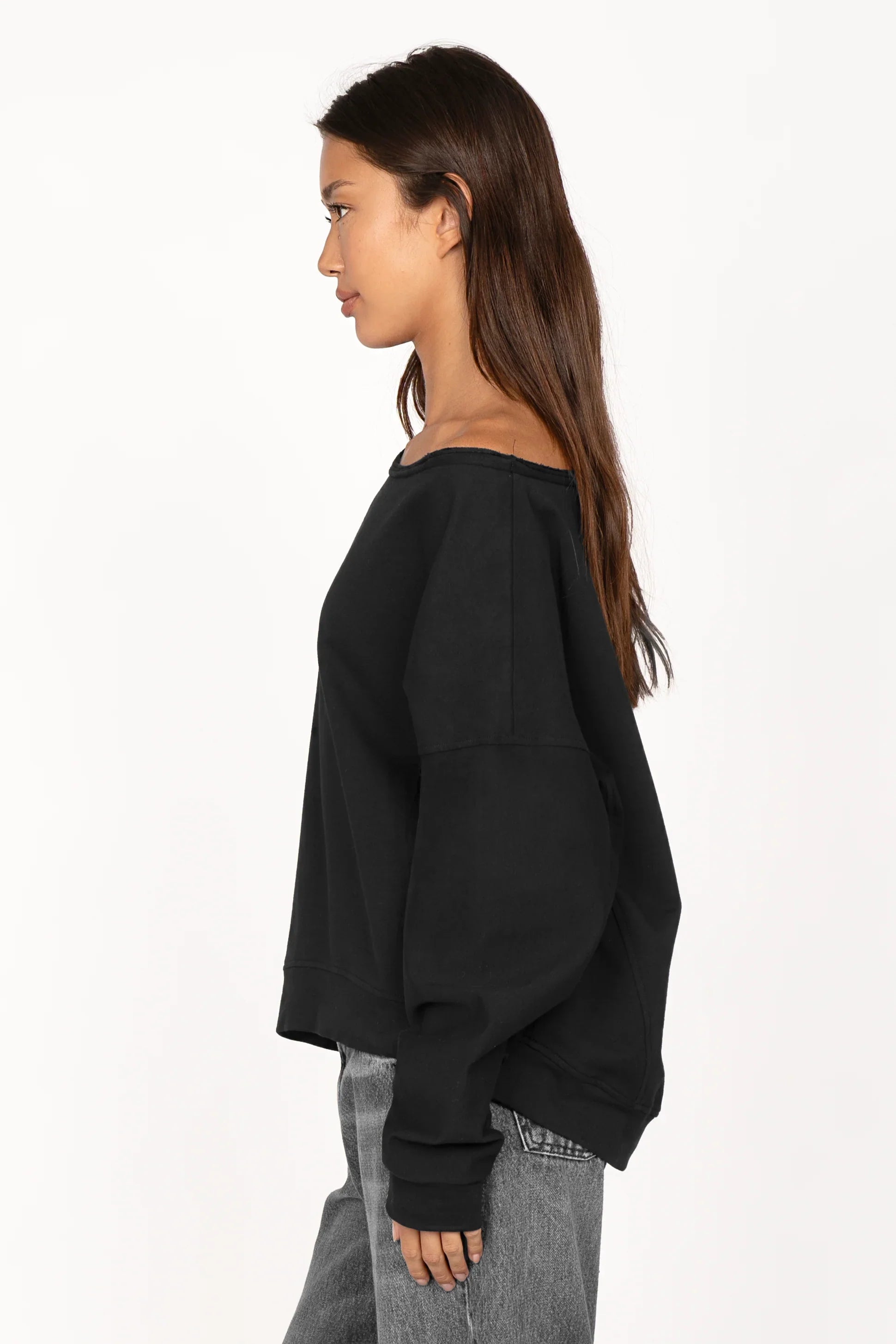 TIMAJ One Shoulder Sweater