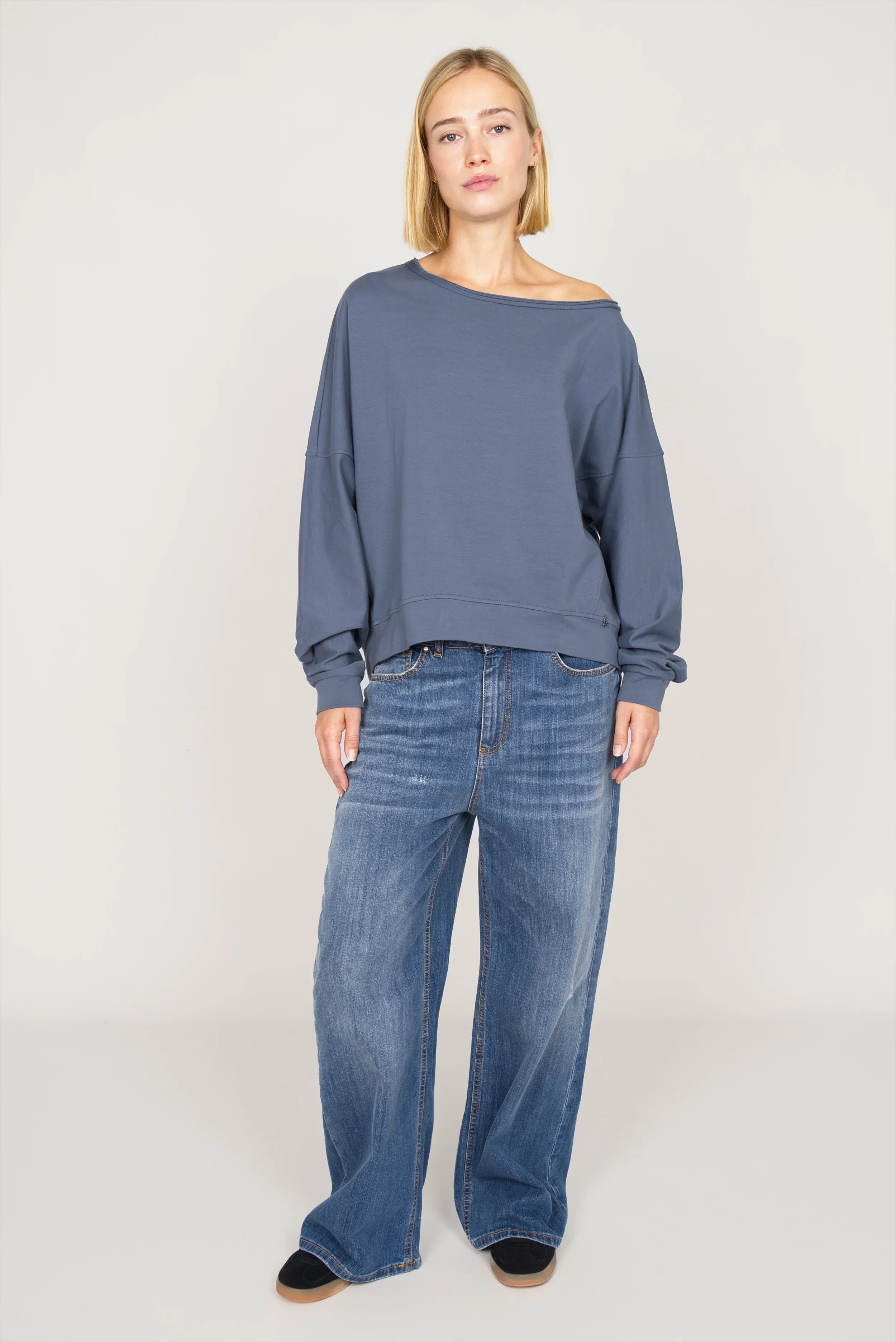 TIMAJ One Shoulder Sweater