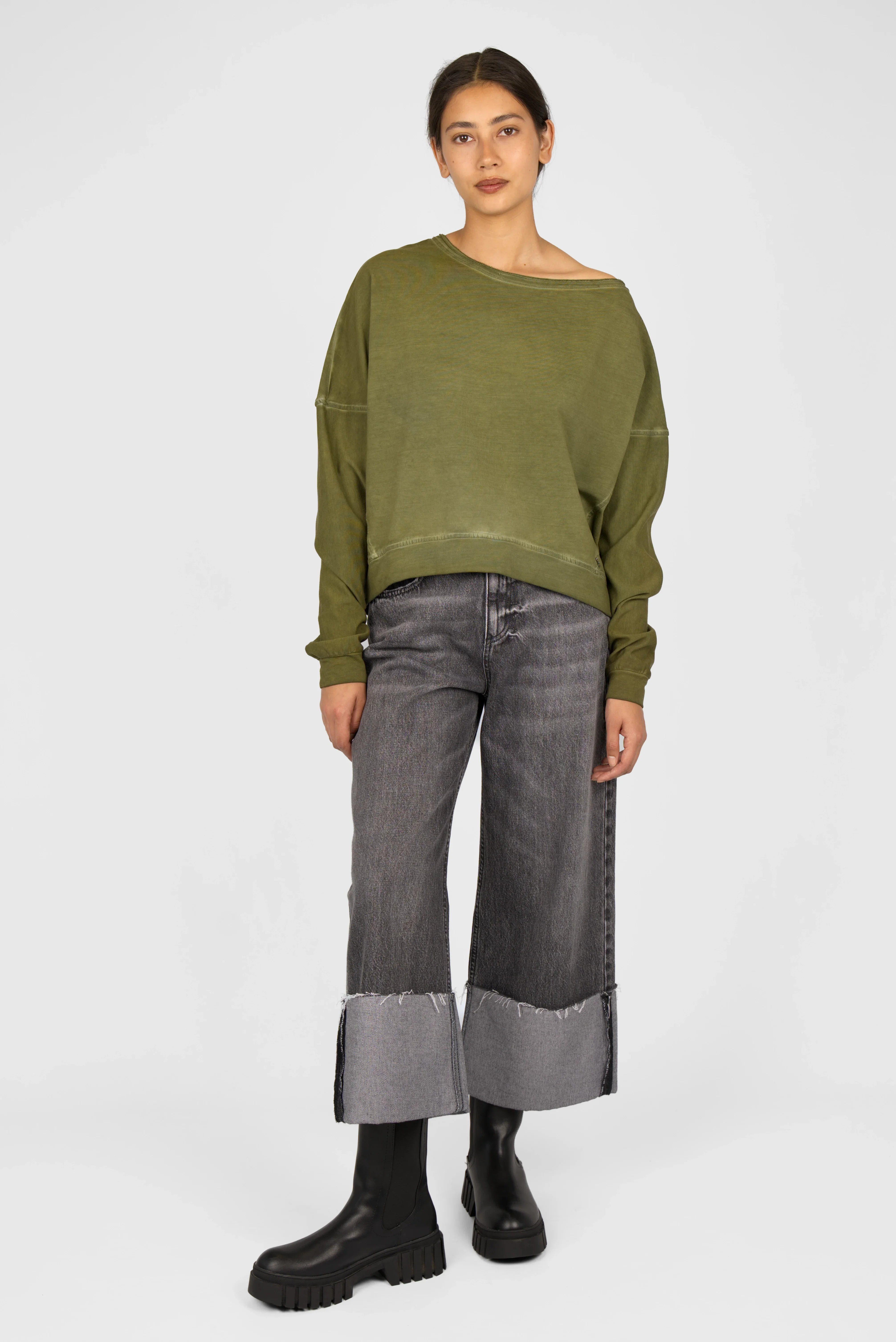 TIMAJ revive one shoulder sweater