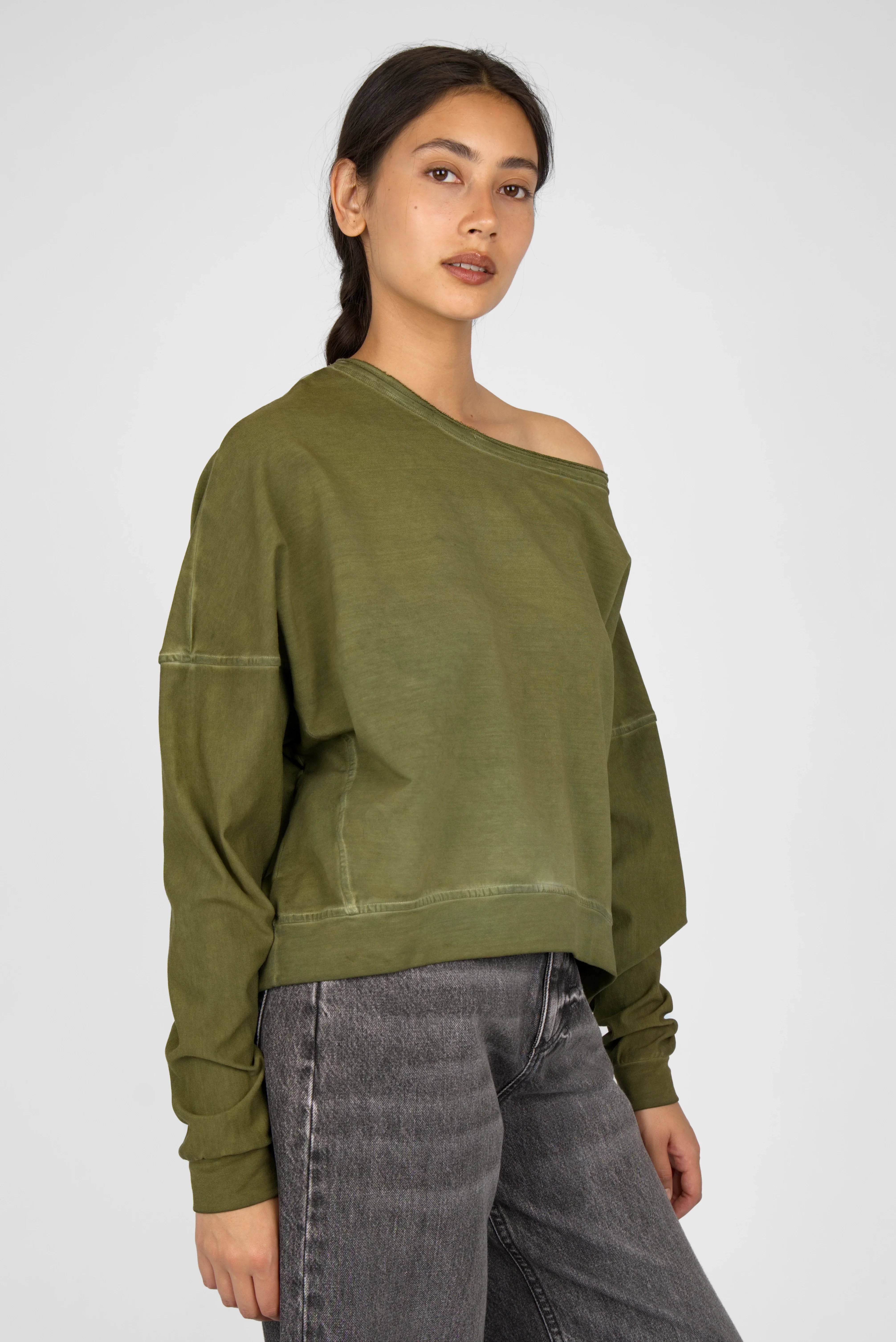 TIMAJ revive one shoulder sweater