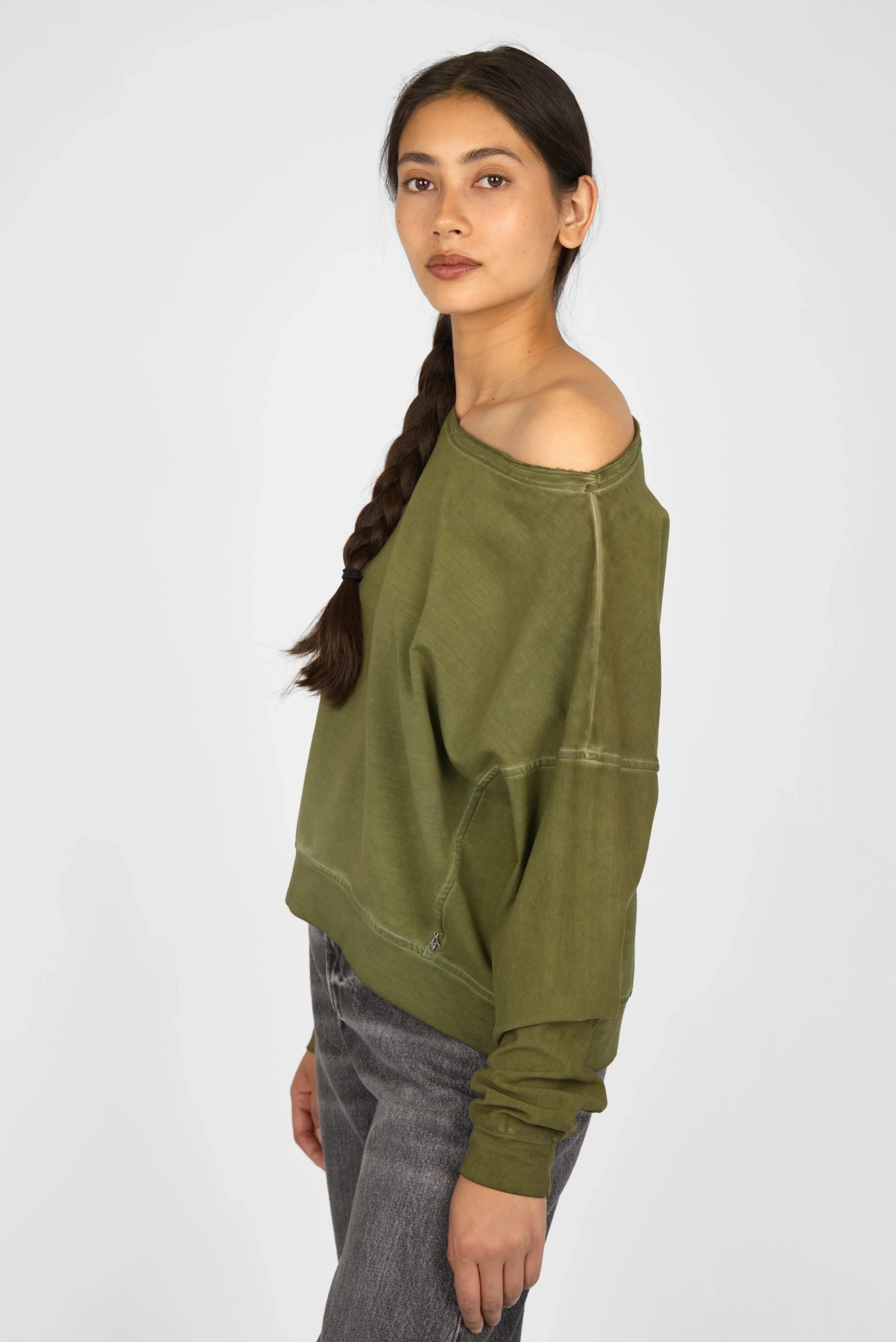 TIMAJ revive one shoulder sweater