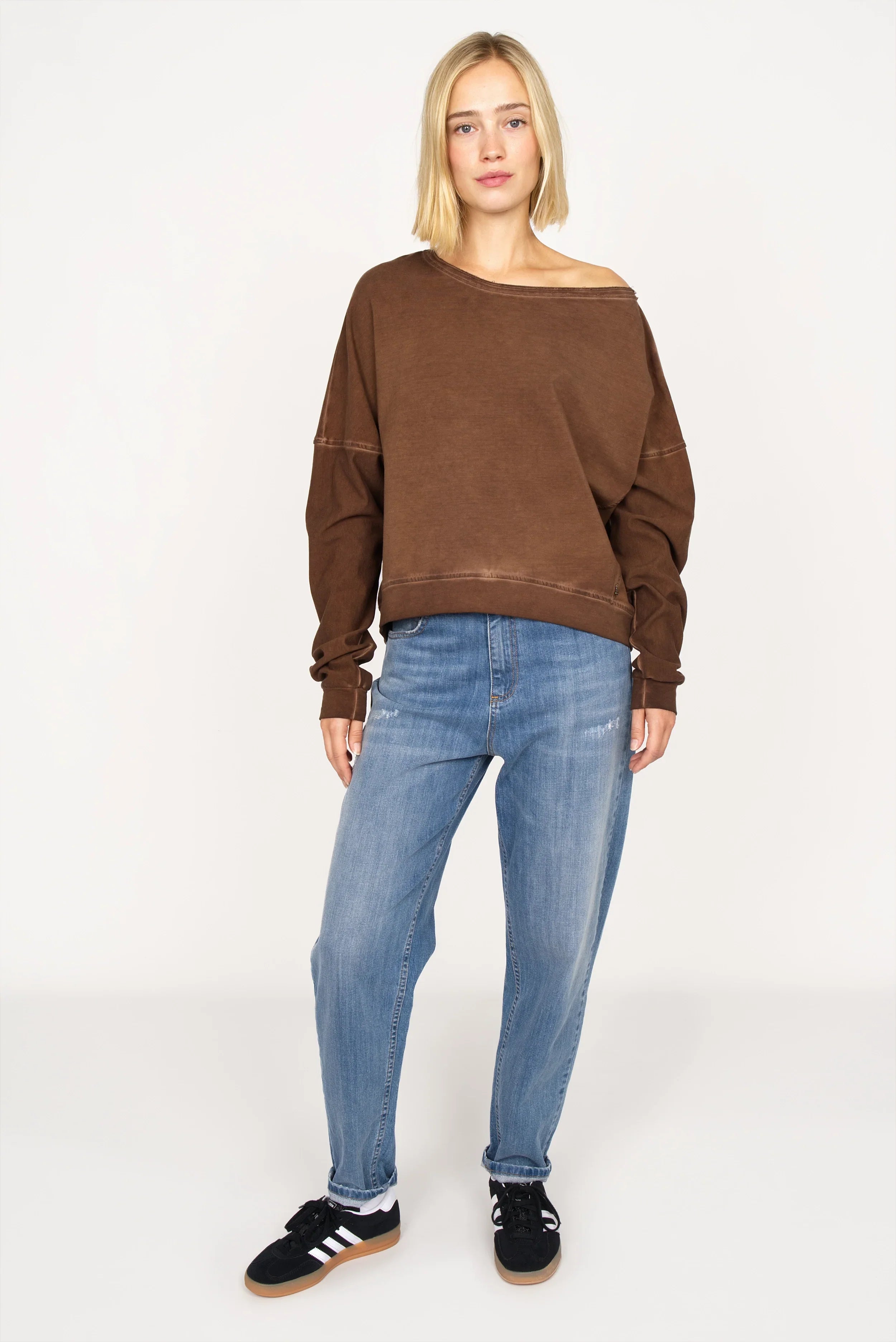 TIMAJ revive one shoulder sweater