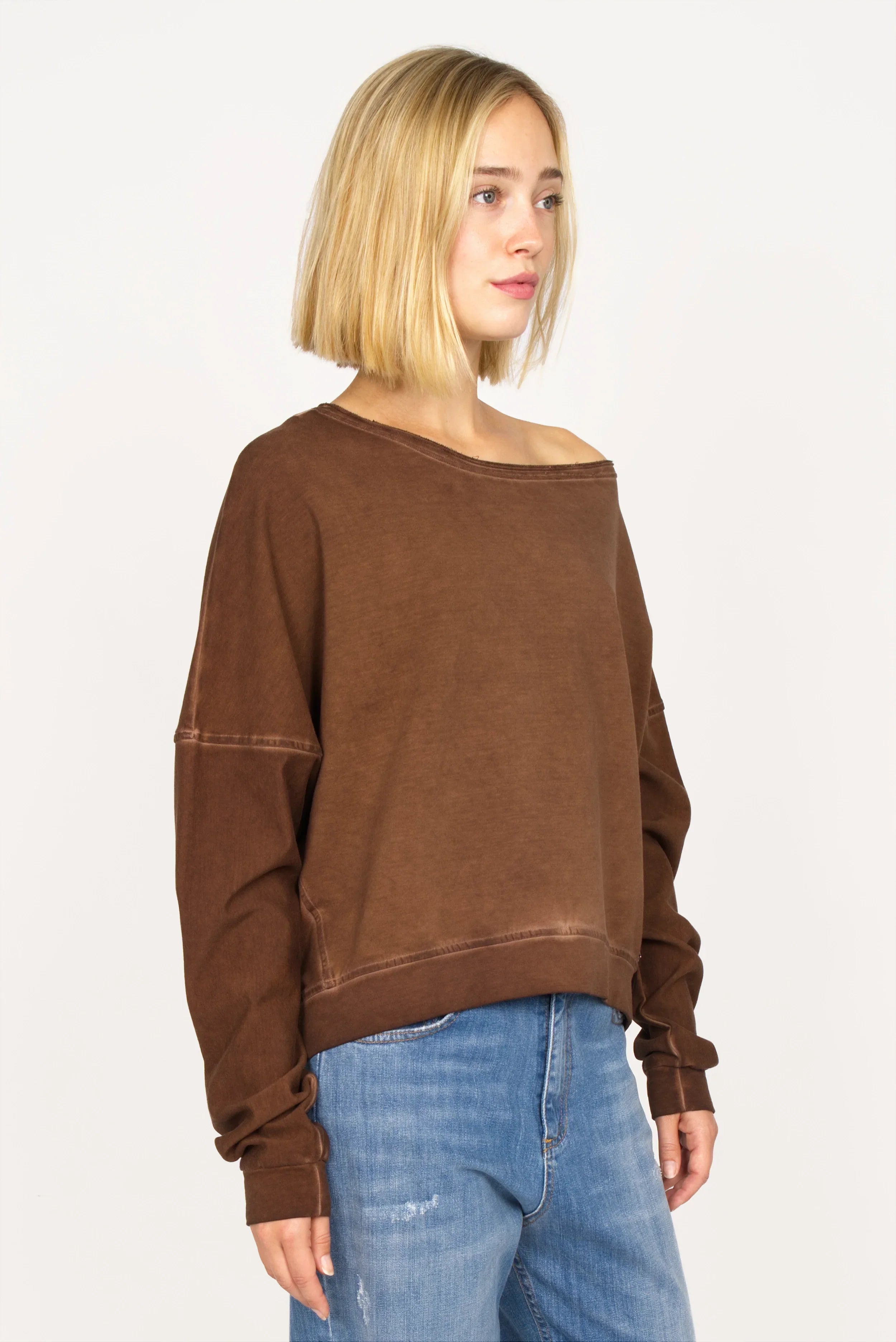 TIMAJ revive one shoulder sweater