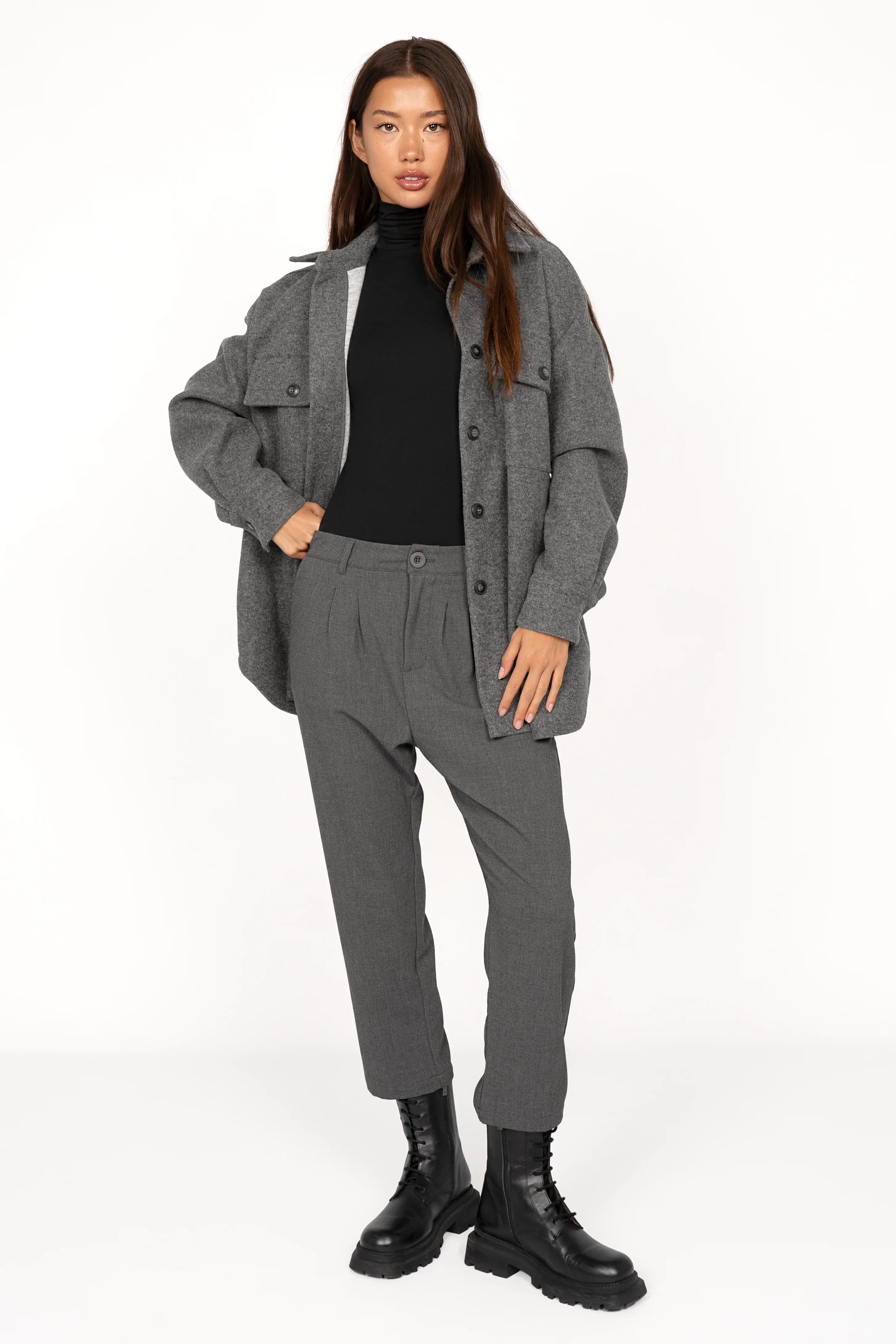 TINKE cropped fit trousers