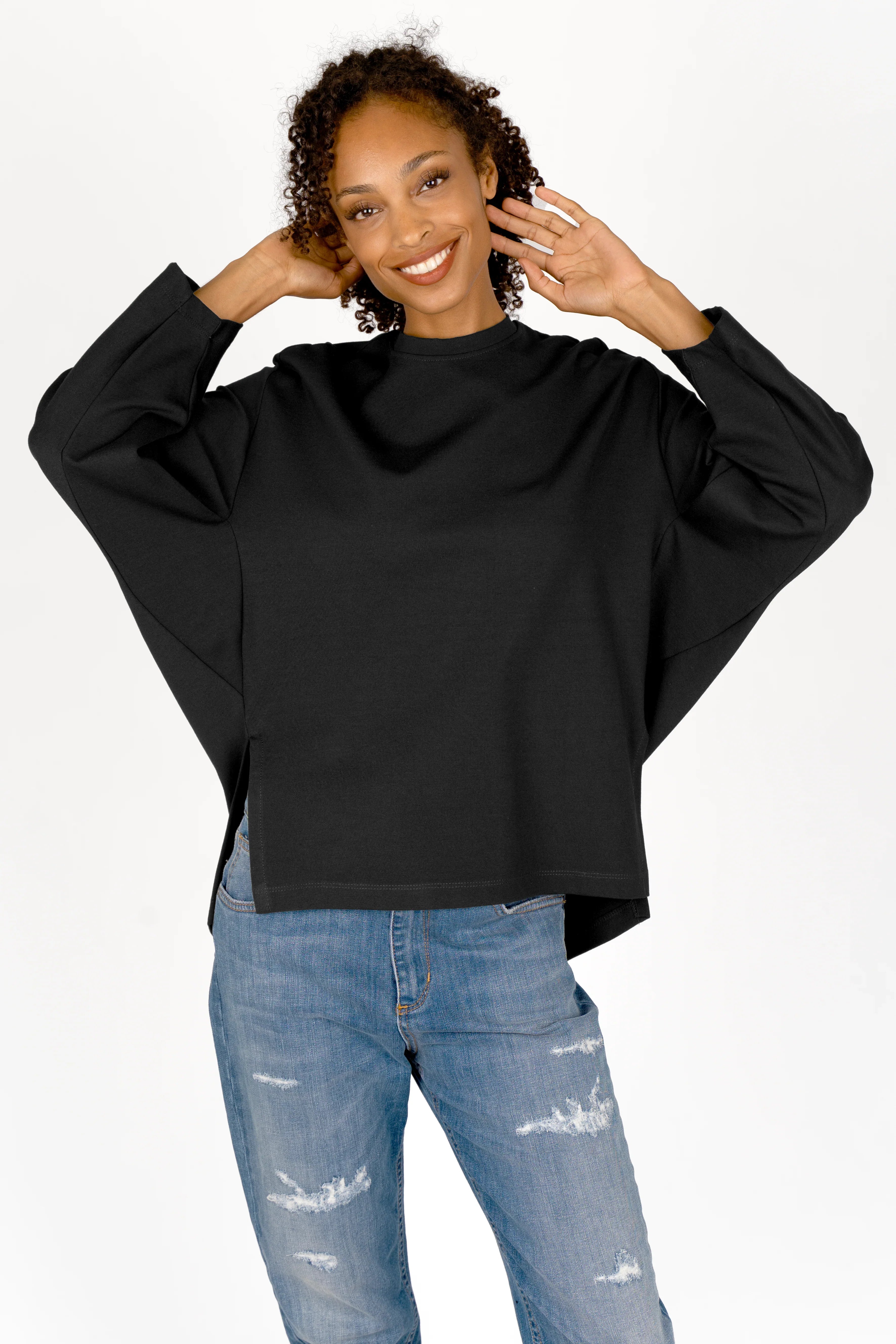 (NEU FW!) TOOVE shirt made from medium-weight interlock jersey
