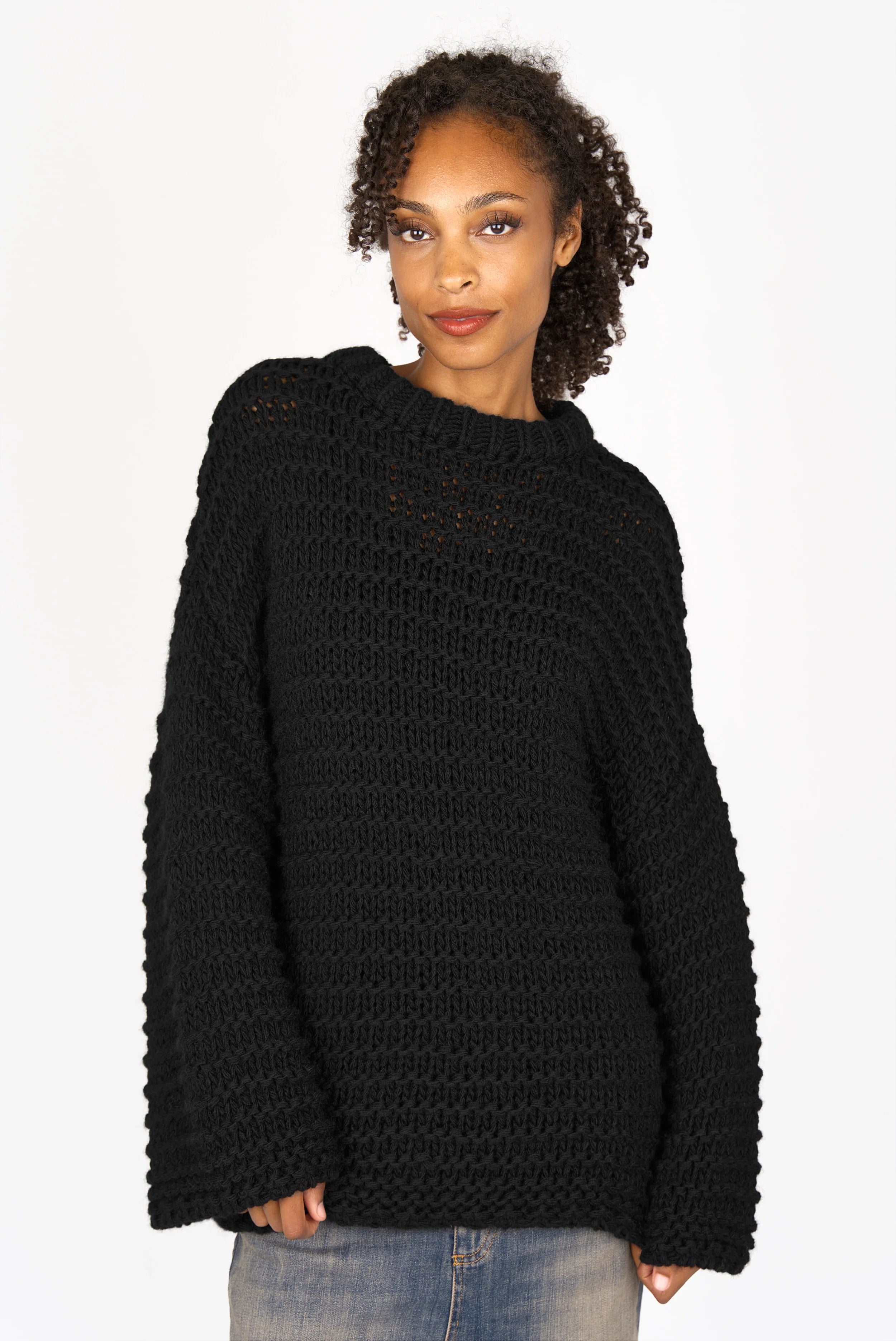 VAILE oversized chunky knit sweater