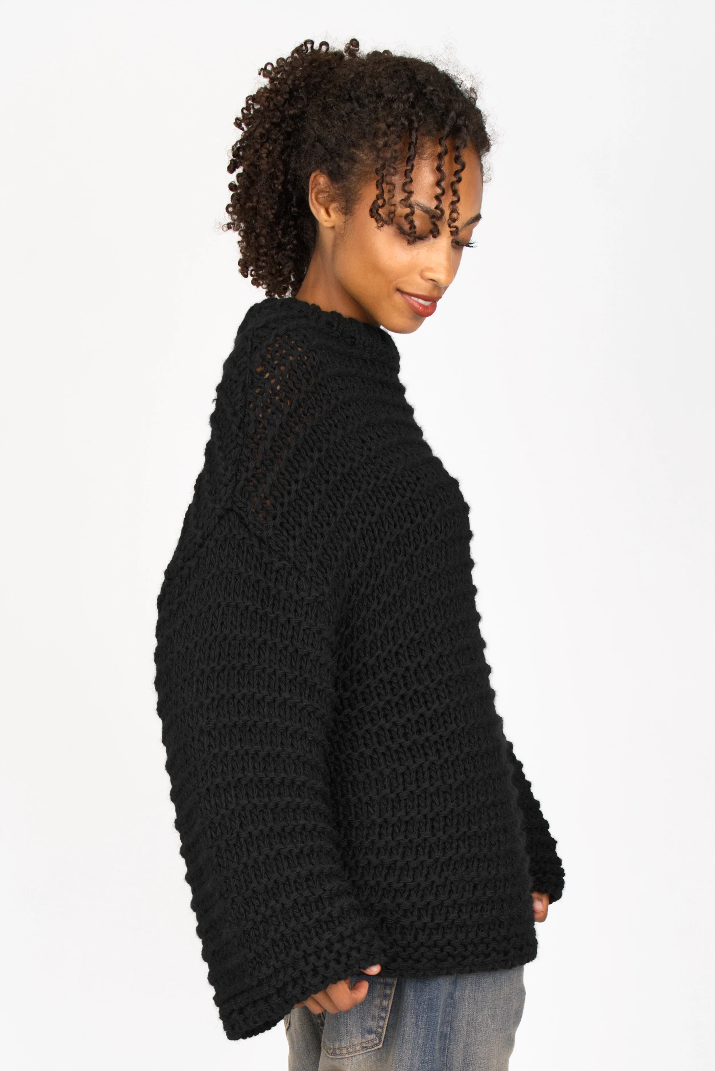 VAILE oversized chunky knit sweater