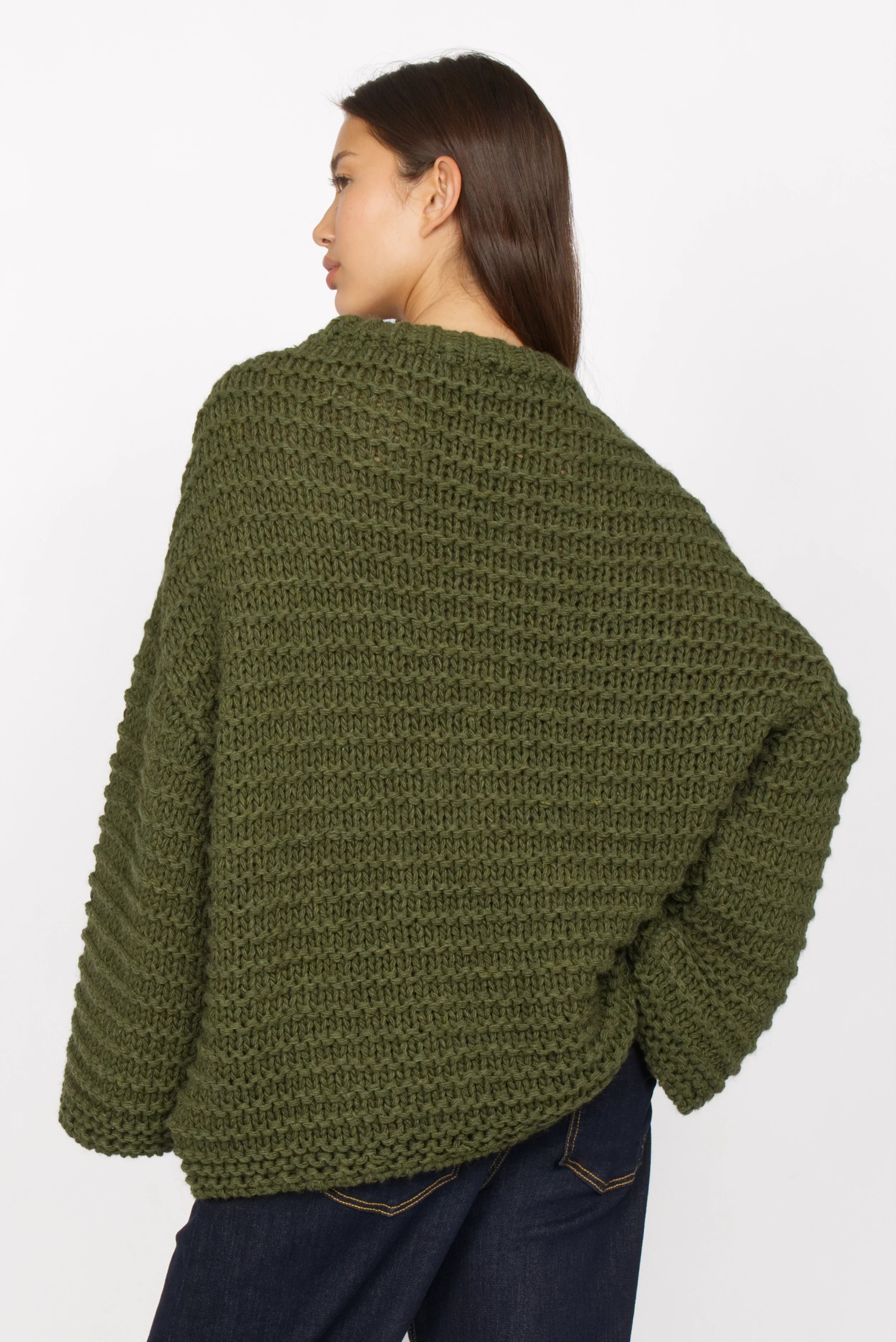 VAILE oversized chunky knit sweater