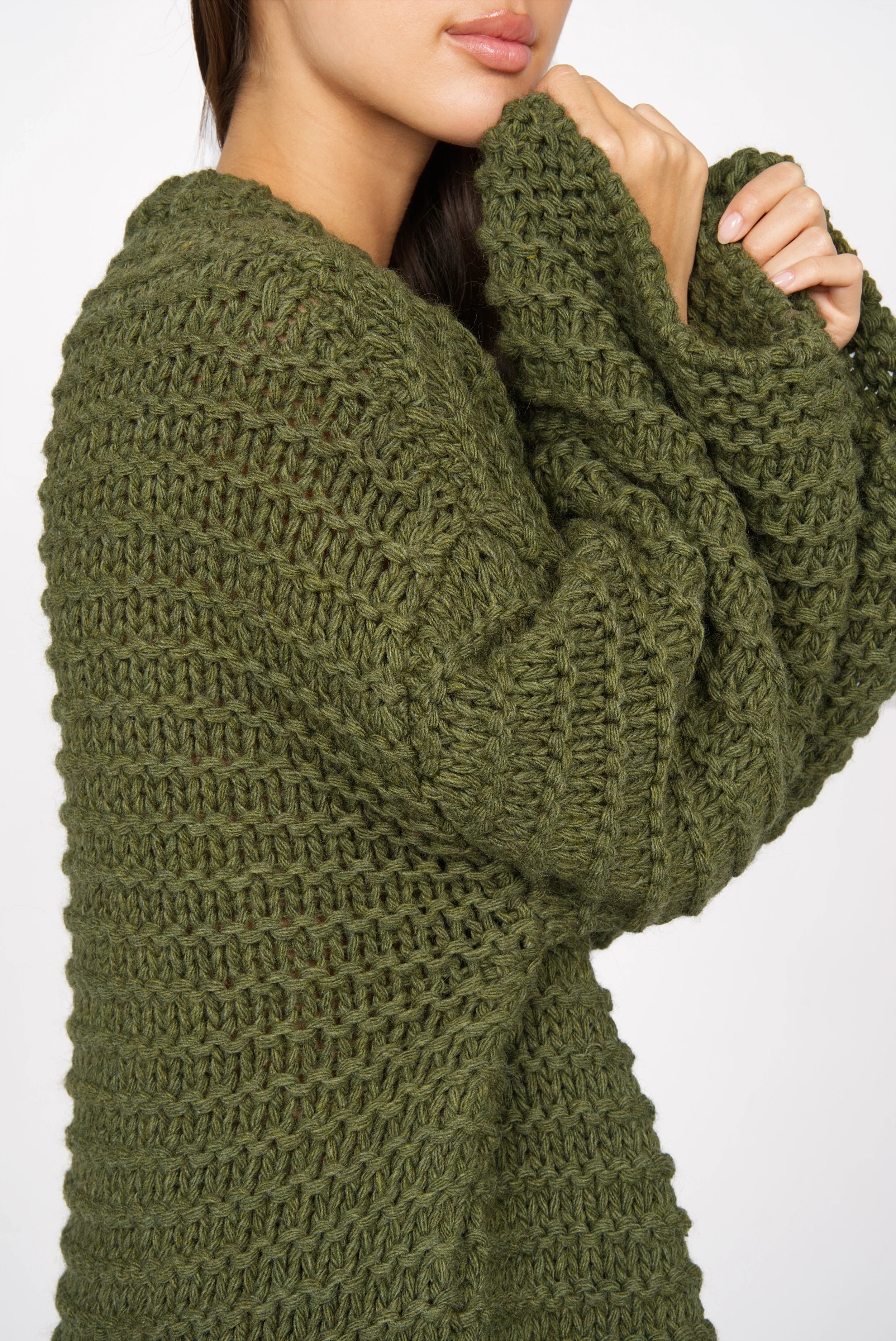 VAILE oversized chunky knit sweater
