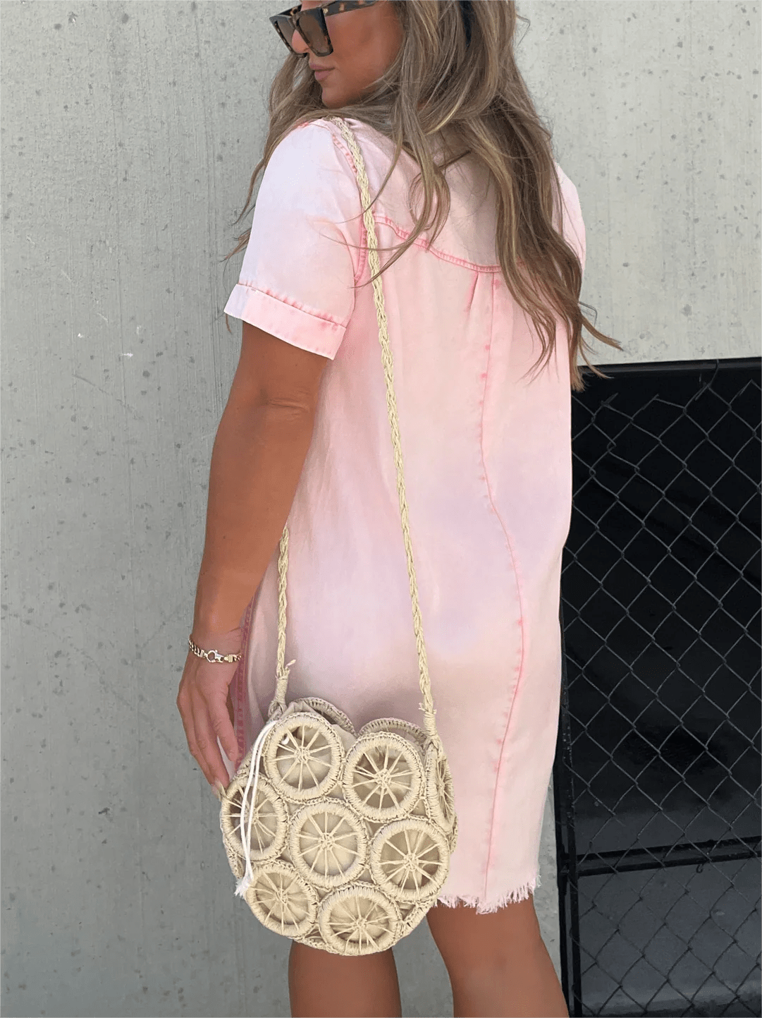 Levia | Summer Washed Shirt Dress - Nora & Ivy Boutique