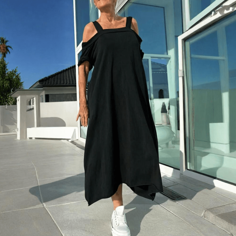 Billie | Shoulder - Baring Maxi - Nora & Ivy Boutique