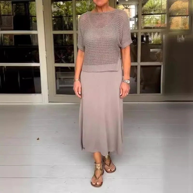 Elena | Classy Two - Piece Set - Nora & Ivy Boutique