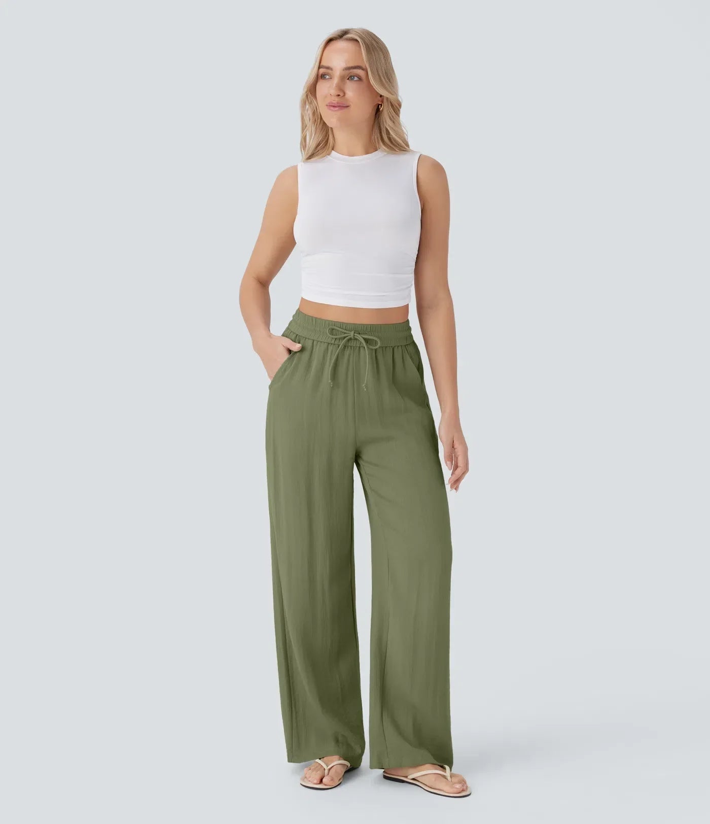 Sarah - Effortless Fit Trousers - Nora & Ivy Boutique