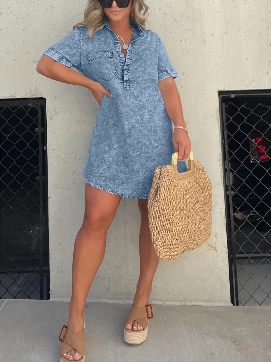 Carla | Effortlessly Chic Shirt Dress - Nora & Ivy Boutique