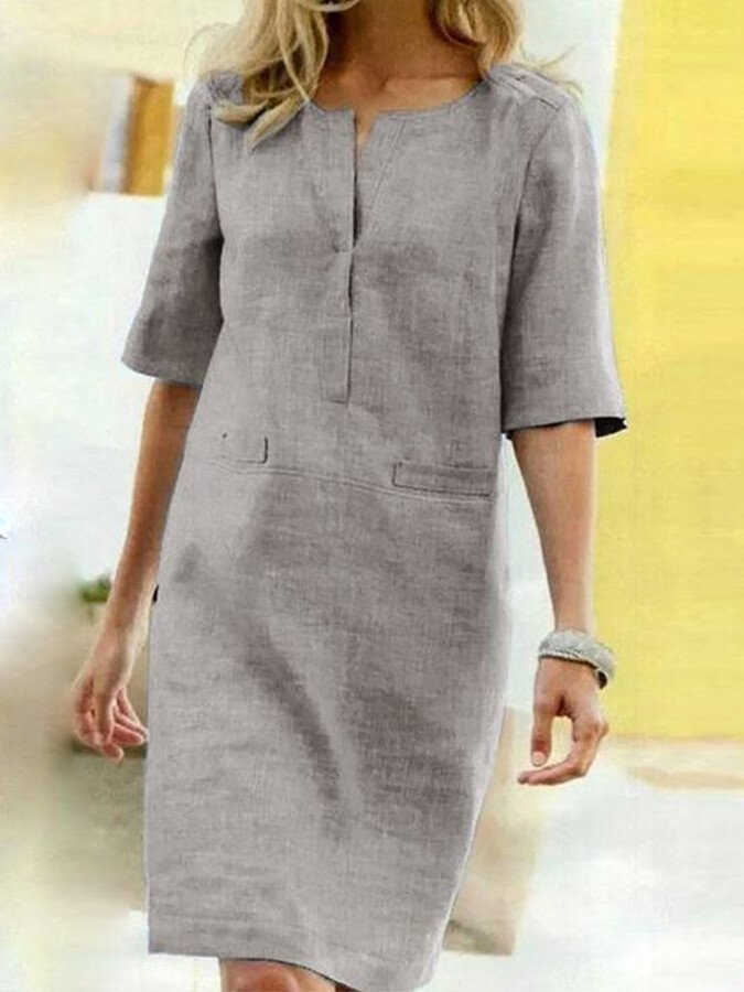 Keziah | Elegant Shirt Dress - Nora & Ivy Boutique