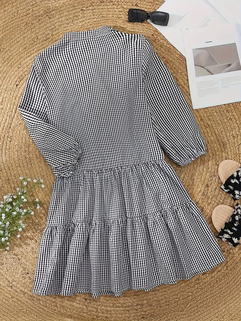 Calio | Gingham Dream Dress - Nora & Ivy Boutique