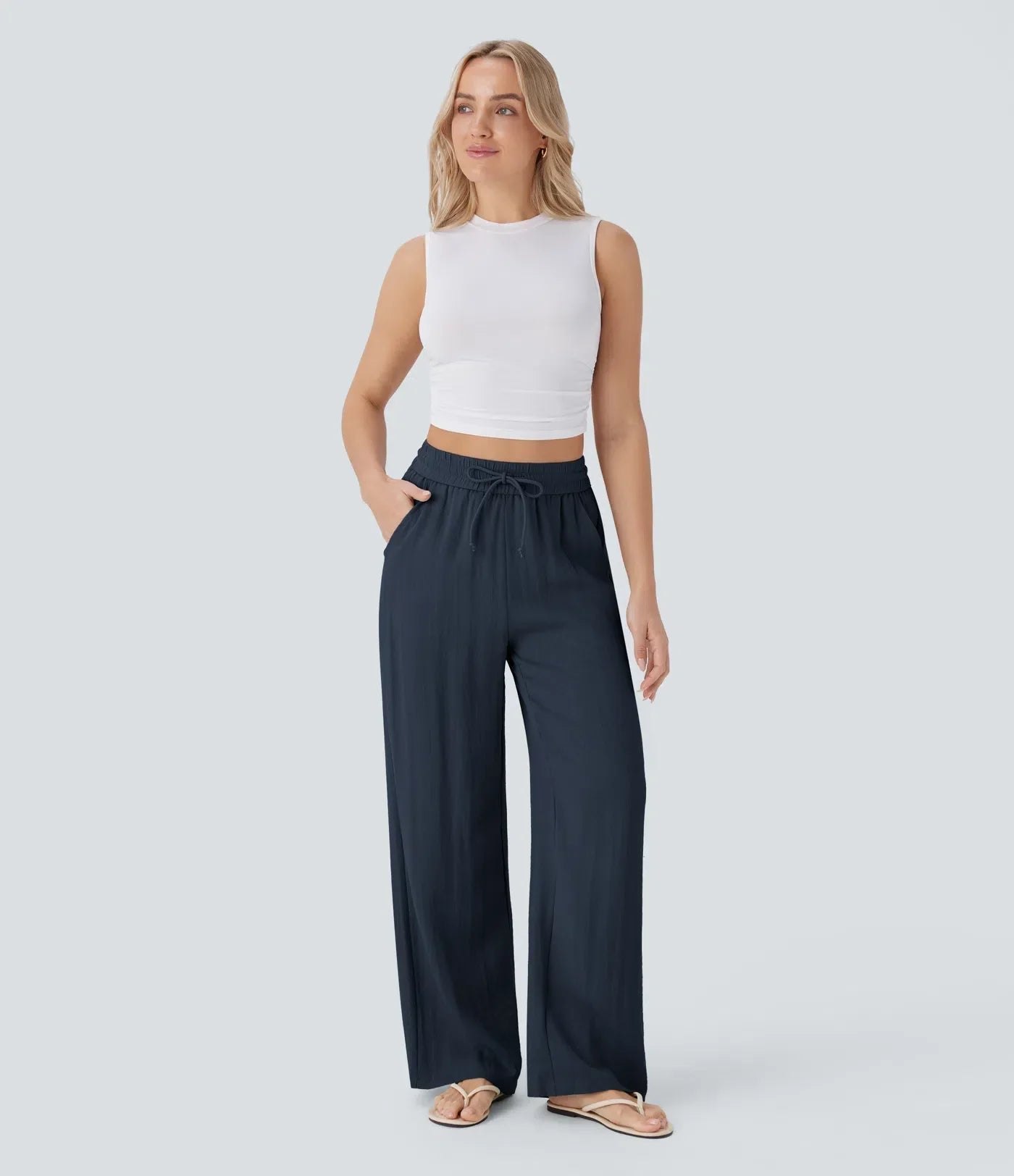 Sarah - Effortless Fit Trousers - Nora & Ivy Boutique