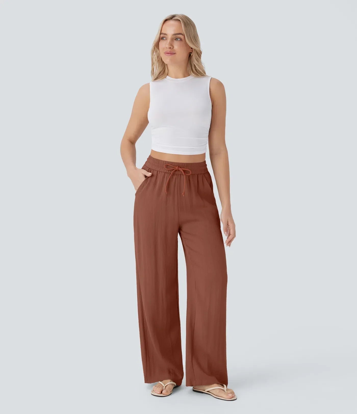 Sarah - Effortless Fit Trousers - Nora & Ivy Boutique