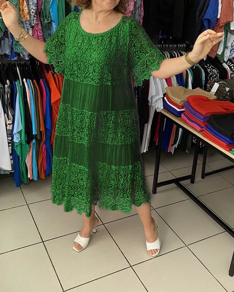 Alba | Casual Lace Dress - Nora & Ivy Boutique