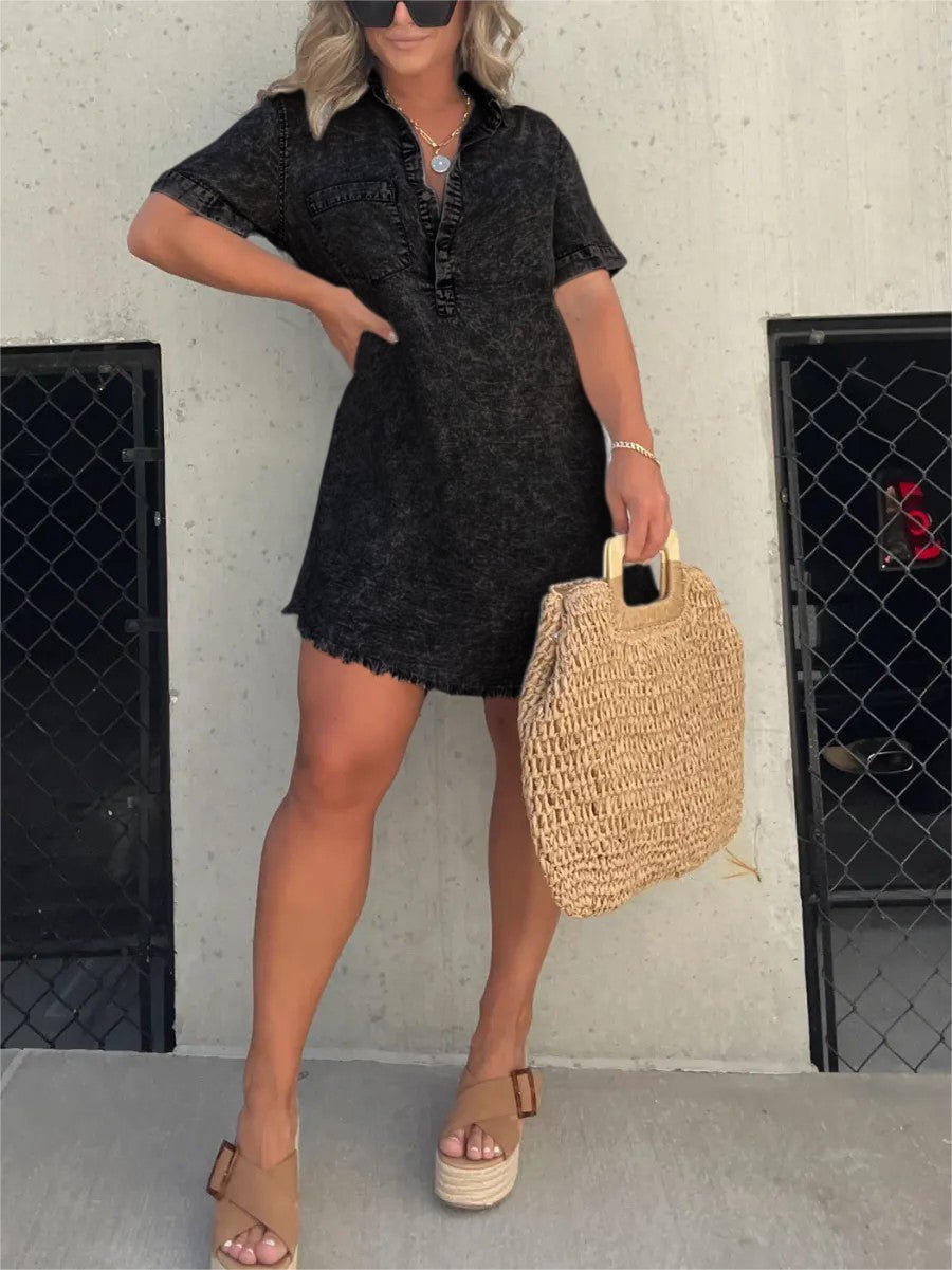 Carla | Effortlessly Chic Shirt Dress - Nora & Ivy Boutique