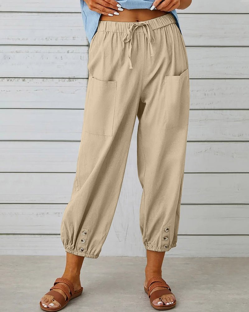Ruby - Comfort Waist Trousers - Nora & Ivy Boutique