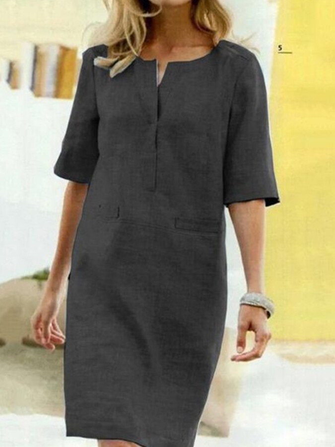 Keziah | Elegant Shirt Dress - Nora & Ivy Boutique