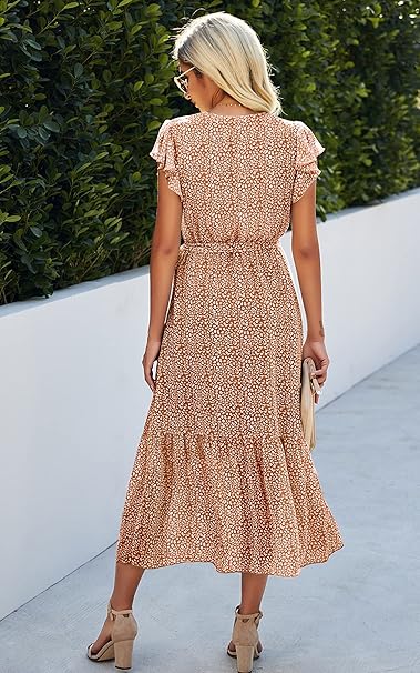 Melissa | Front Tie Detail Maxi Dress - Nora & Ivy Boutique