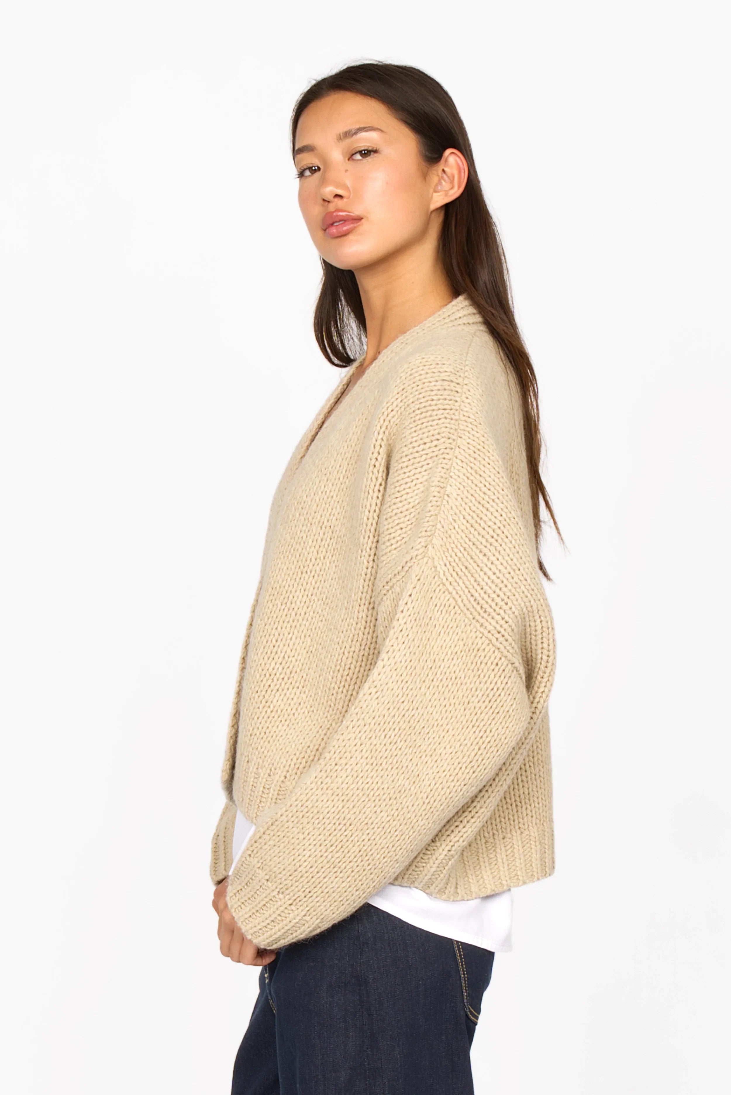 ALIXA cropped cardigan