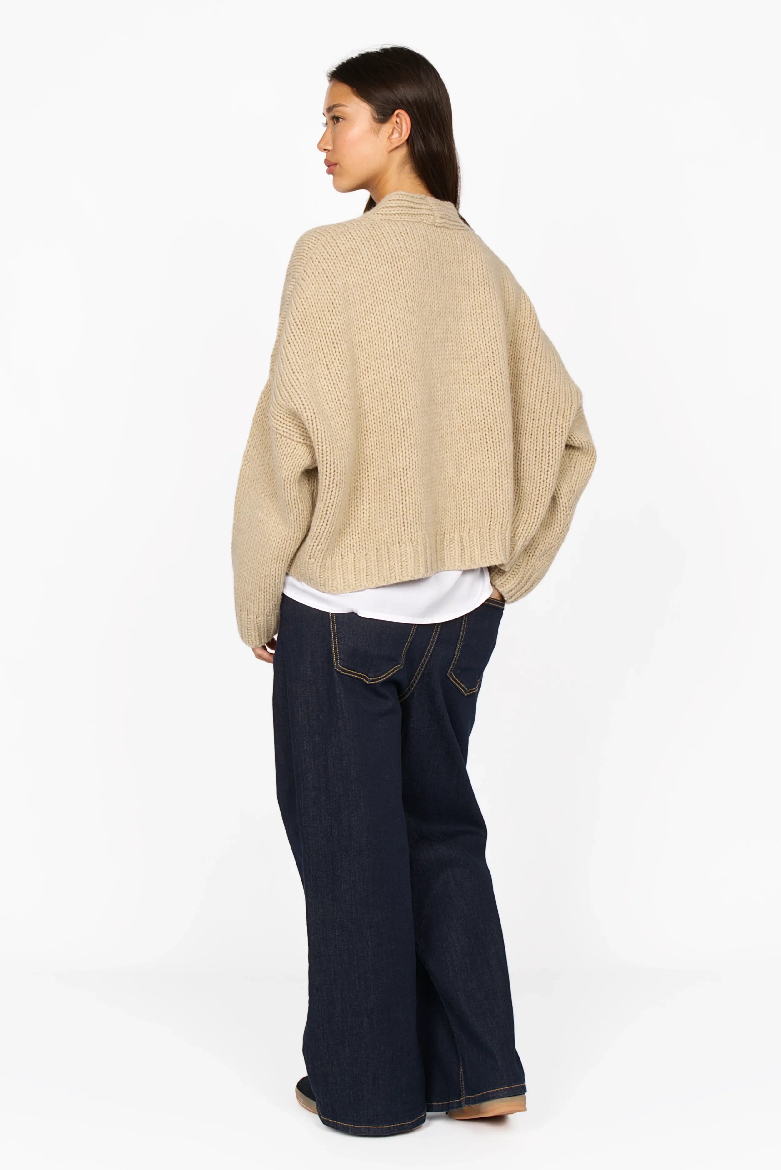 ALIXA cropped cardigan