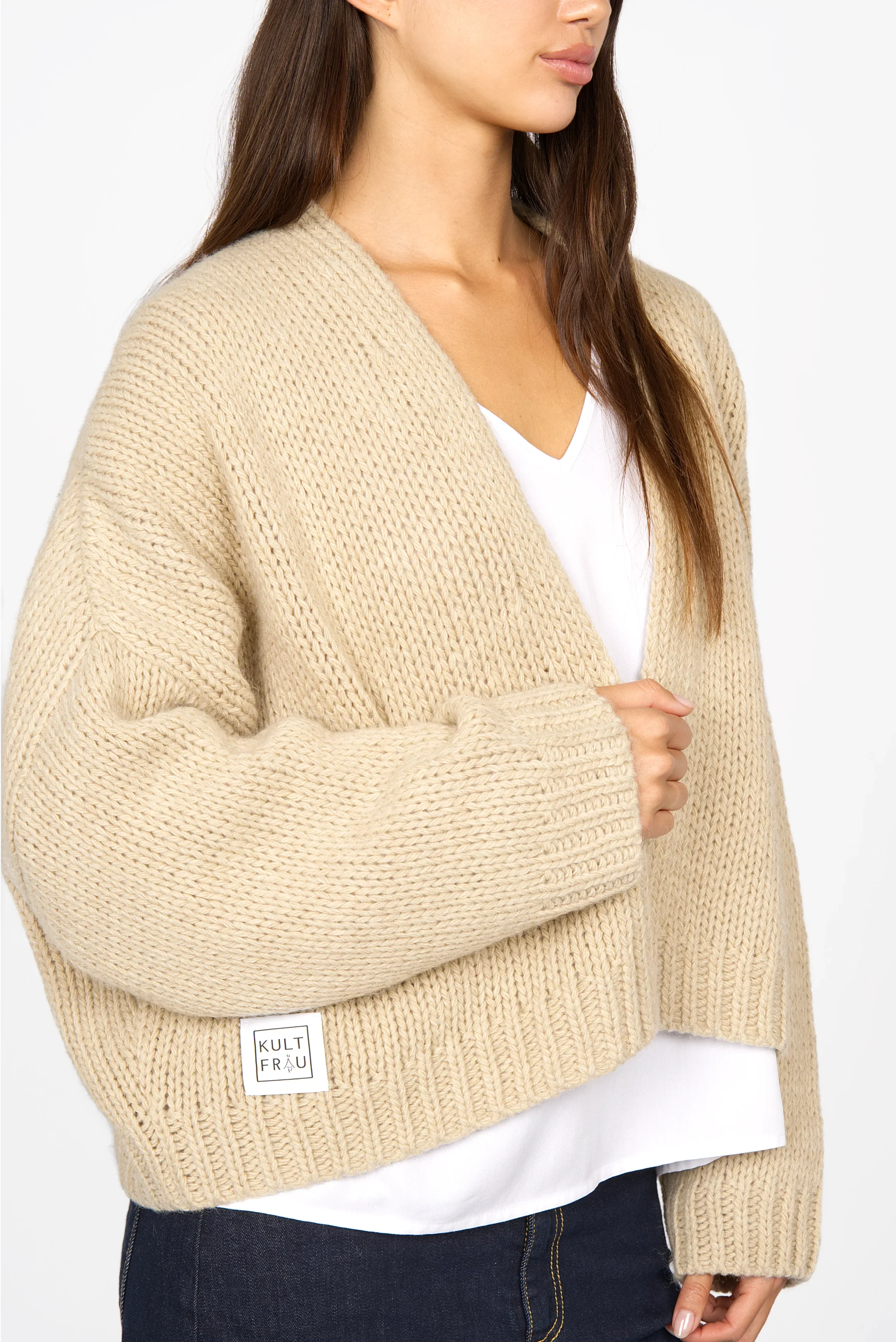 ALIXA cropped cardigan