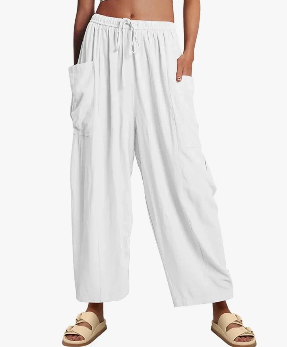 Grace - Dawn Wide - Leg Pocket Trousers - Nora & Ivy Boutique