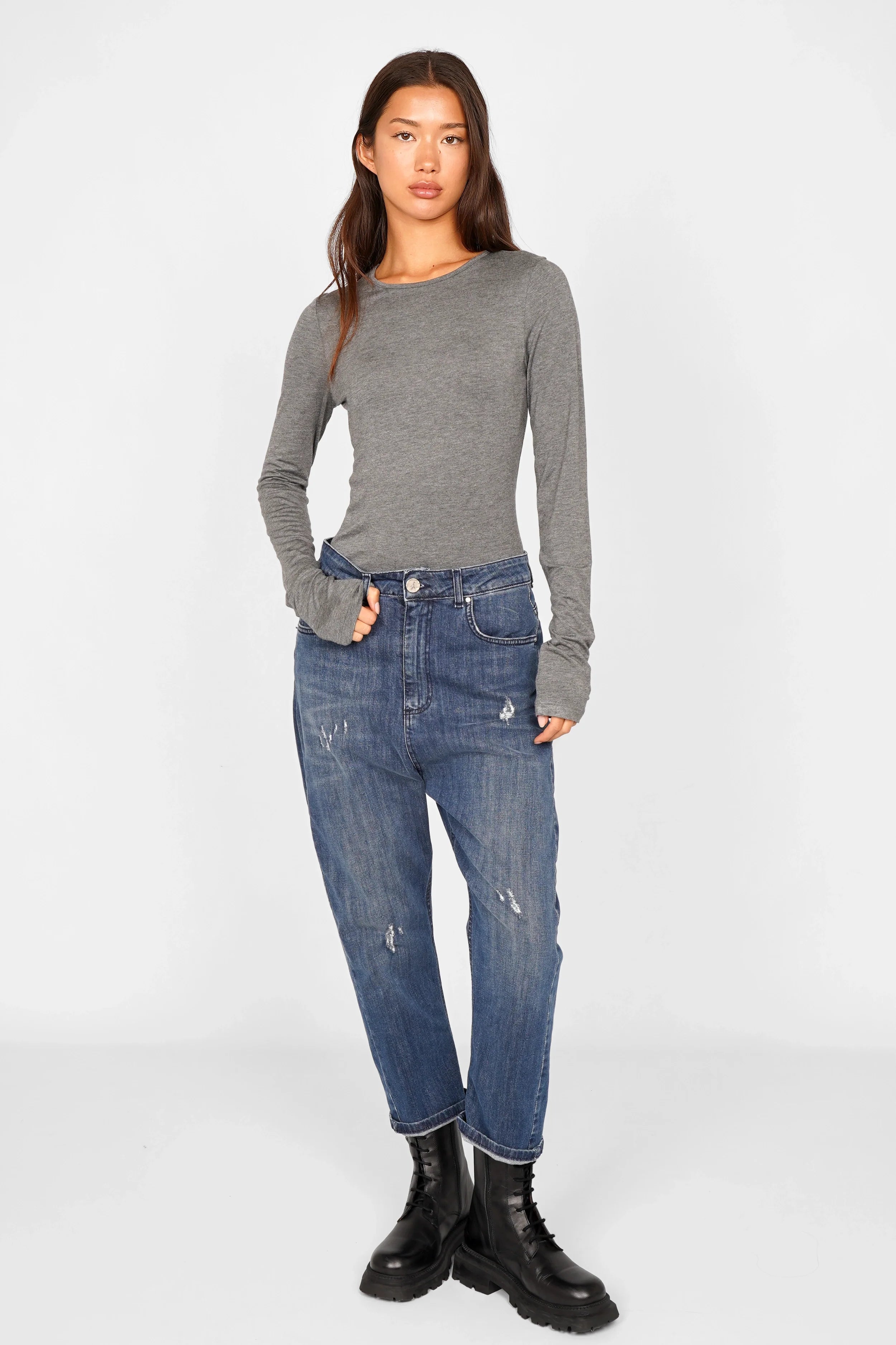 NARAY longsleeve also in soft viscose jersey