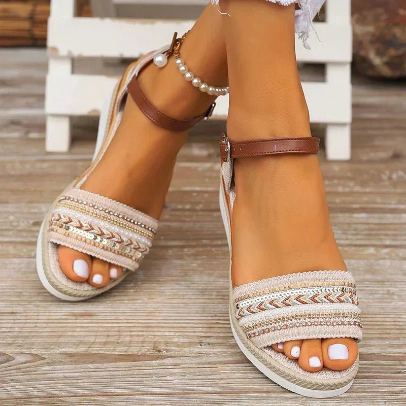 Dixie | Seaside Breeze Sandals - Nora & Ivy Boutique