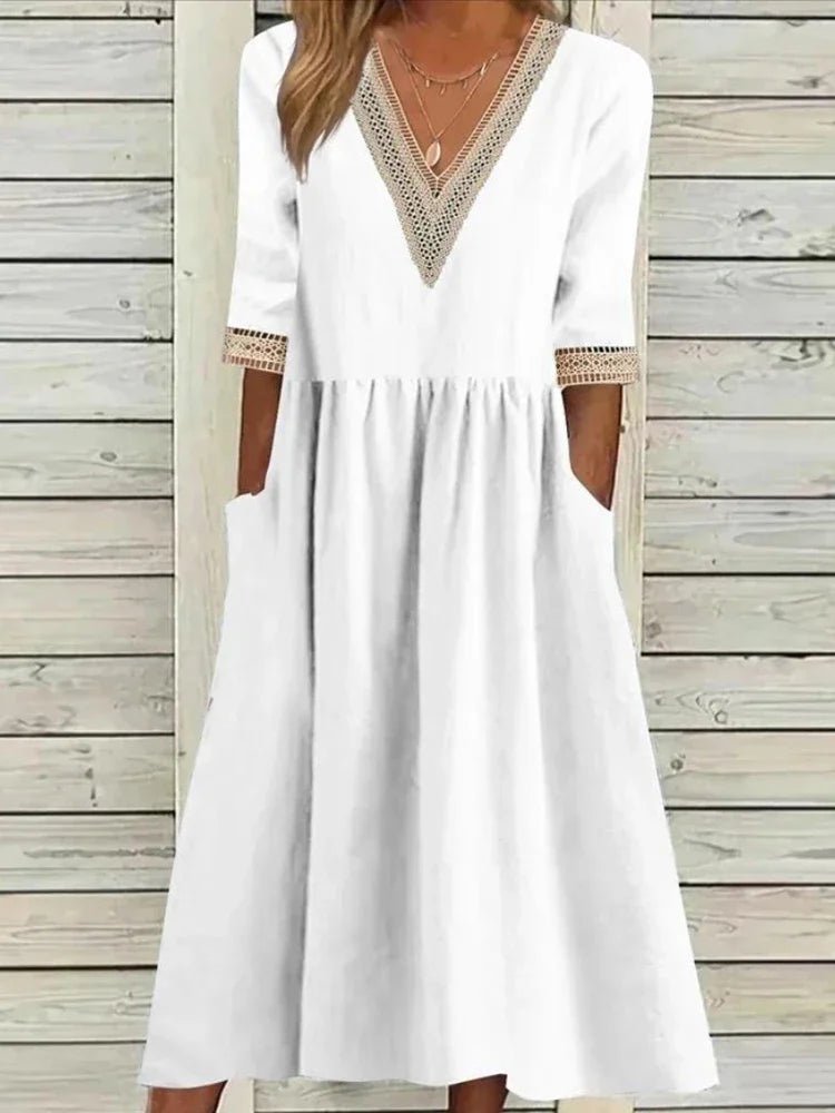 Estella | Breezy Lace Dress - Nora & Ivy Boutique