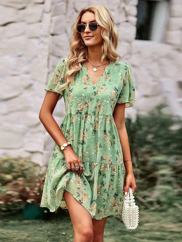 Clarabelle | Breezy Floral Dress - Nora & Ivy Boutique